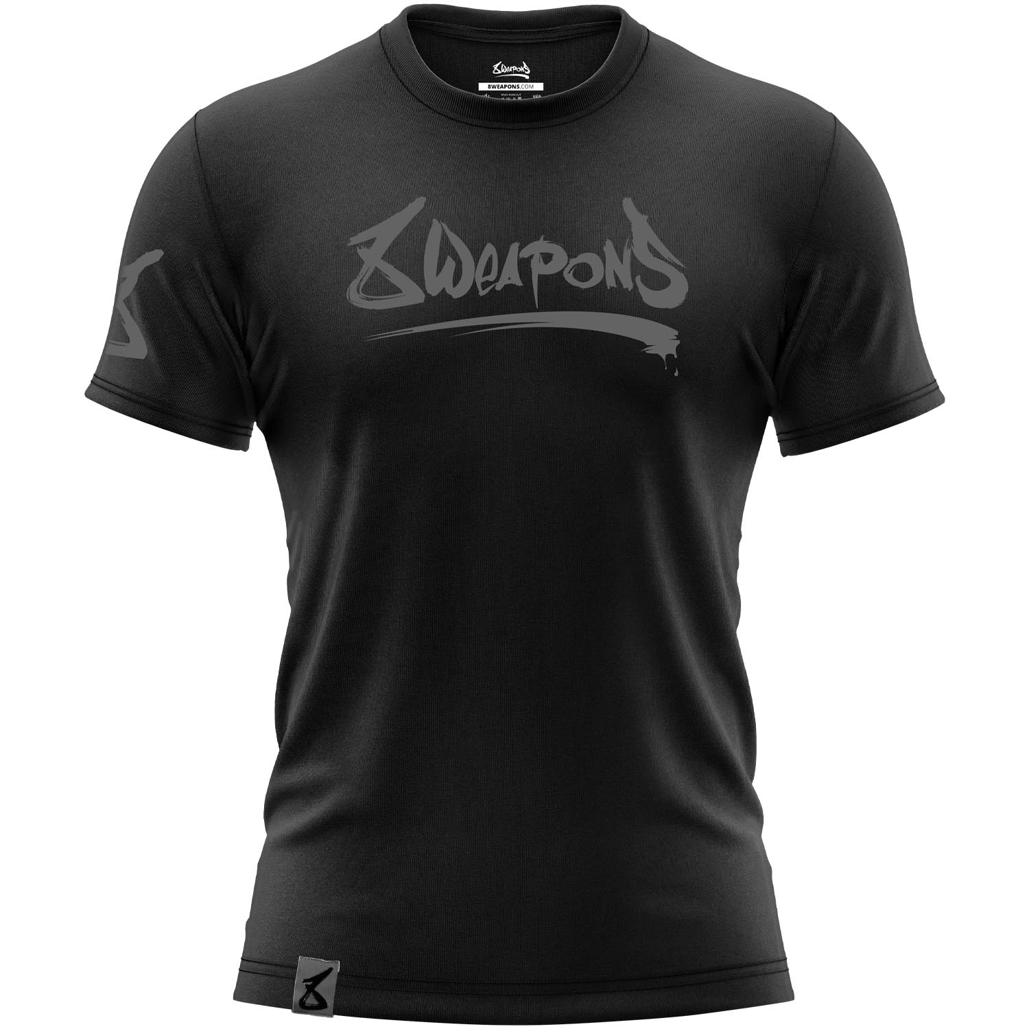8 WEAPONS T-Shirt, Unlimited 2.0, schwarz-matt