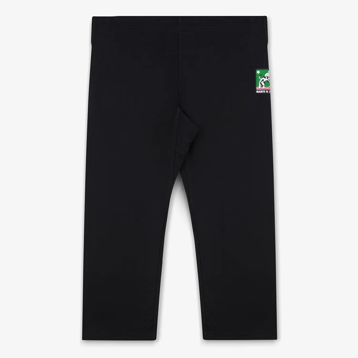 MANTO BJJ GI, Dogs, black, A4