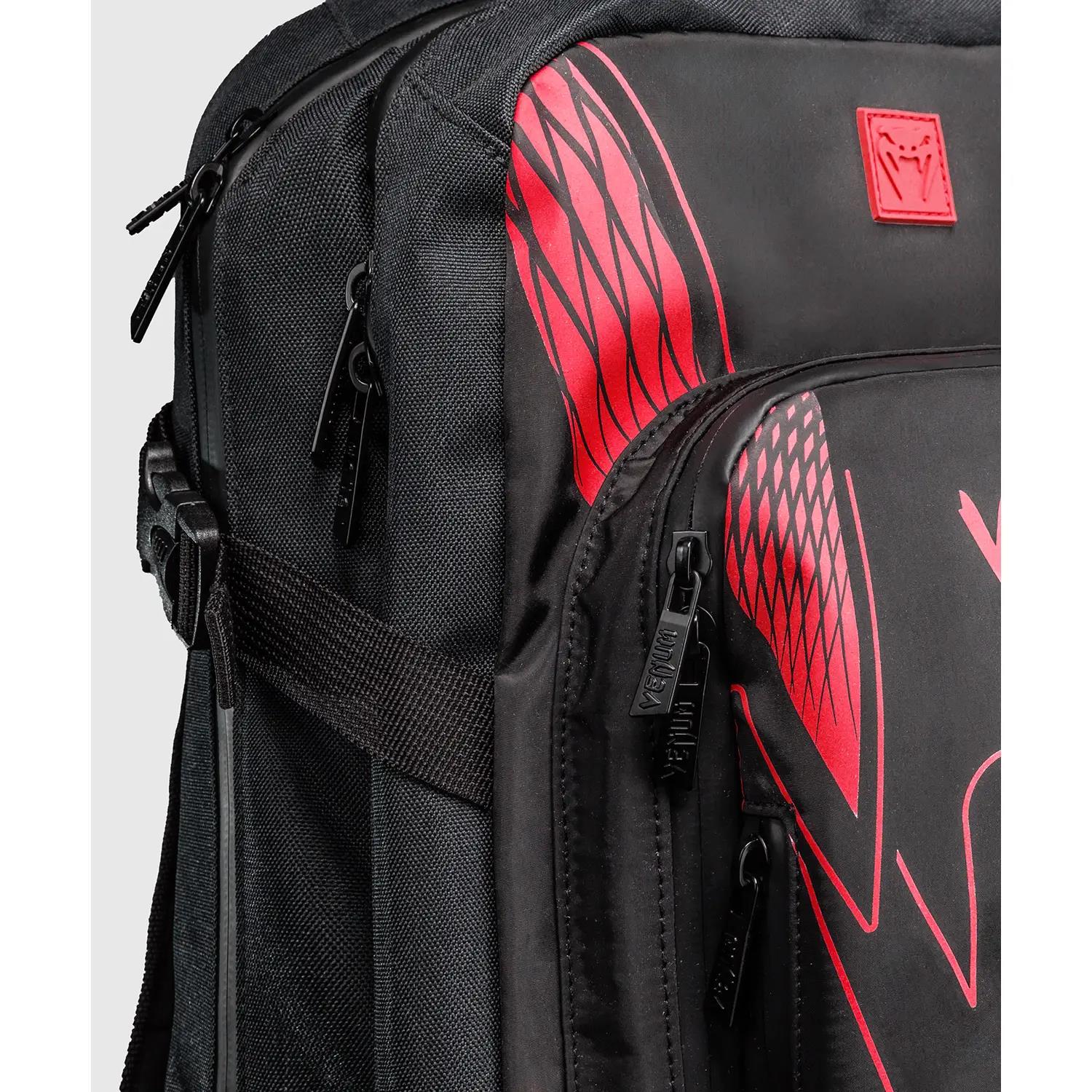 VENUM Rucksack, Amazonia Reborn 15 - 25 l, black-red