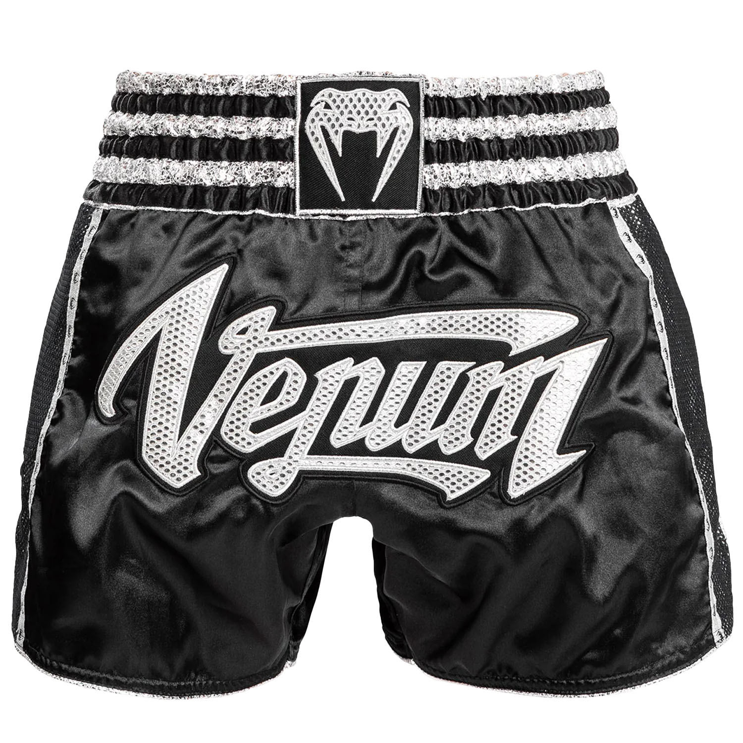 VENUM Muay Thai Shorts, Absolute 2.0, schwarz-silber, S