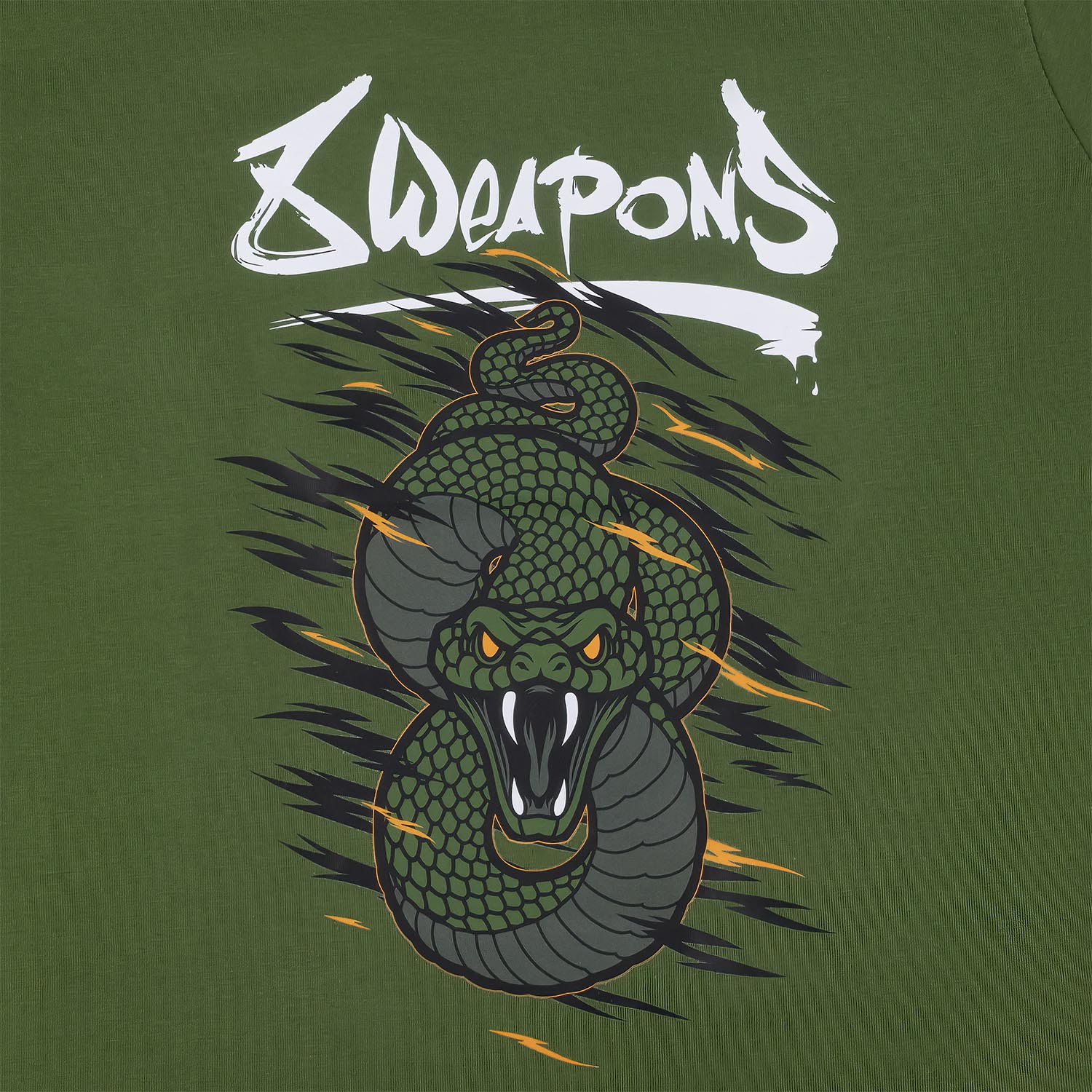 8 WEAPONS T-Shirt, Kids, Beastial Viper, black-khaki, 158