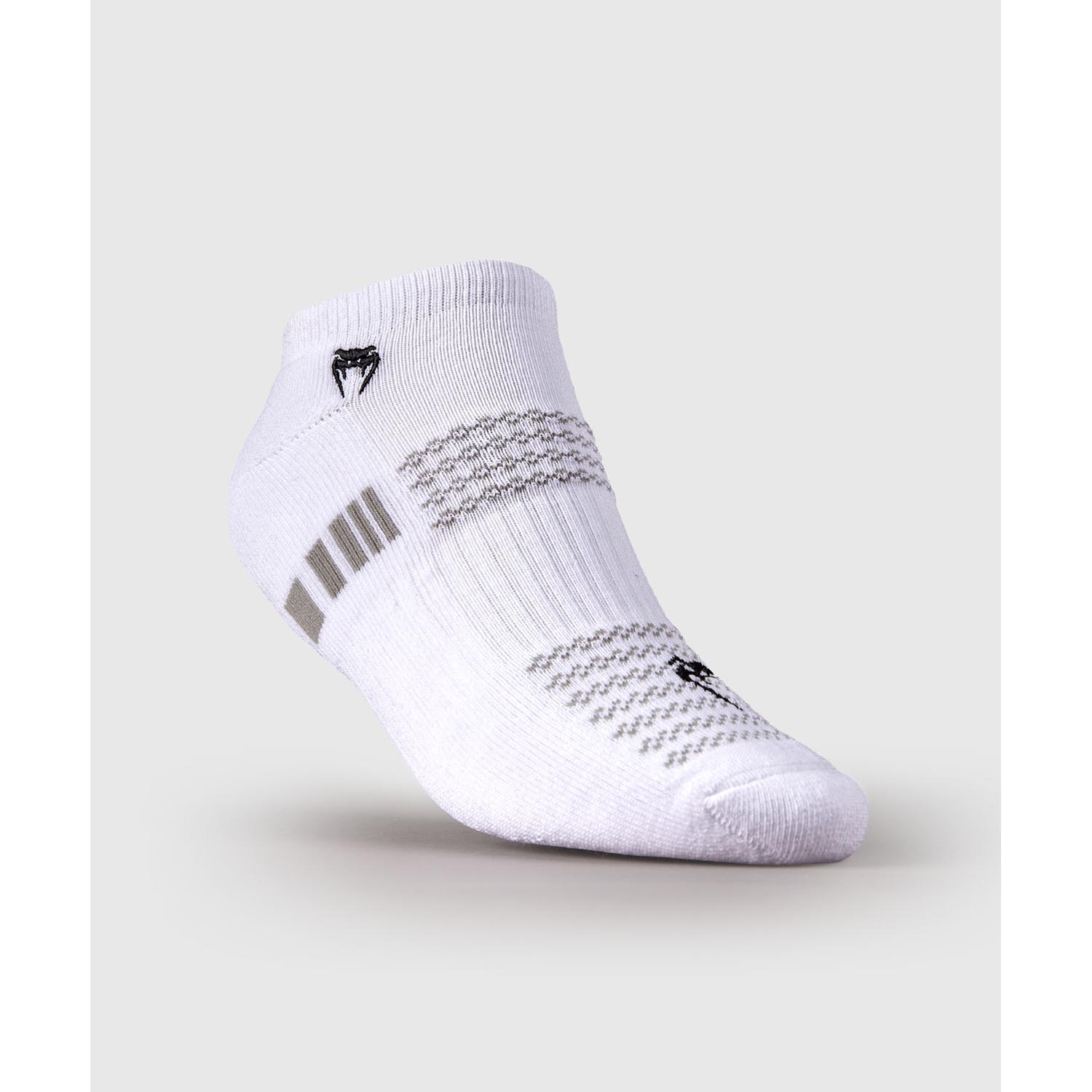 VENUM Socks, Vector No-Show, white-grey, L