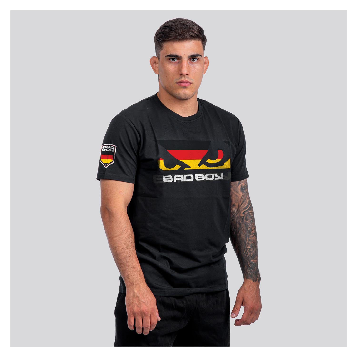 Bad Boy T-Shirt, German Flag, black, S