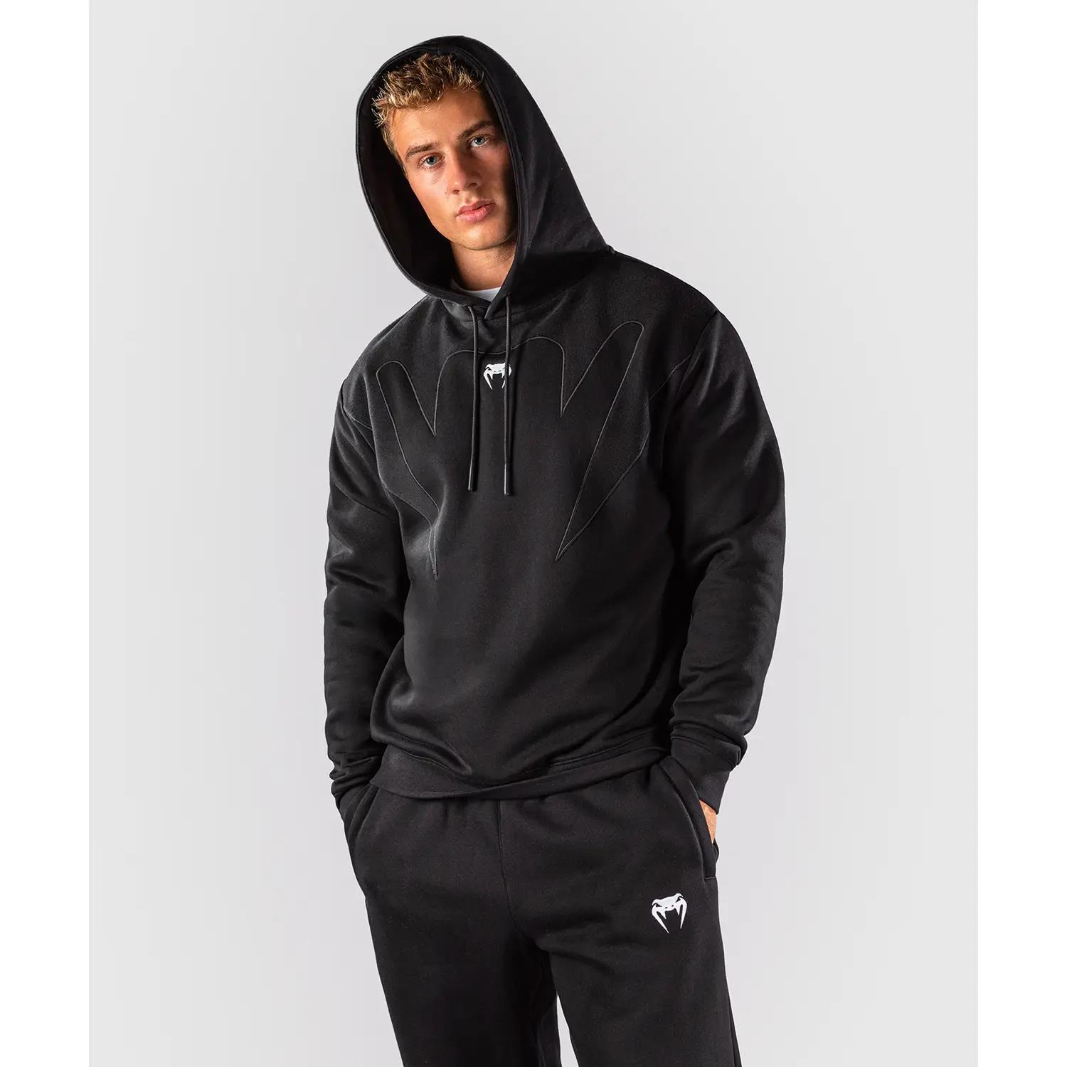 VENUM Hoody, Attack, Fleece & Weave, black, L