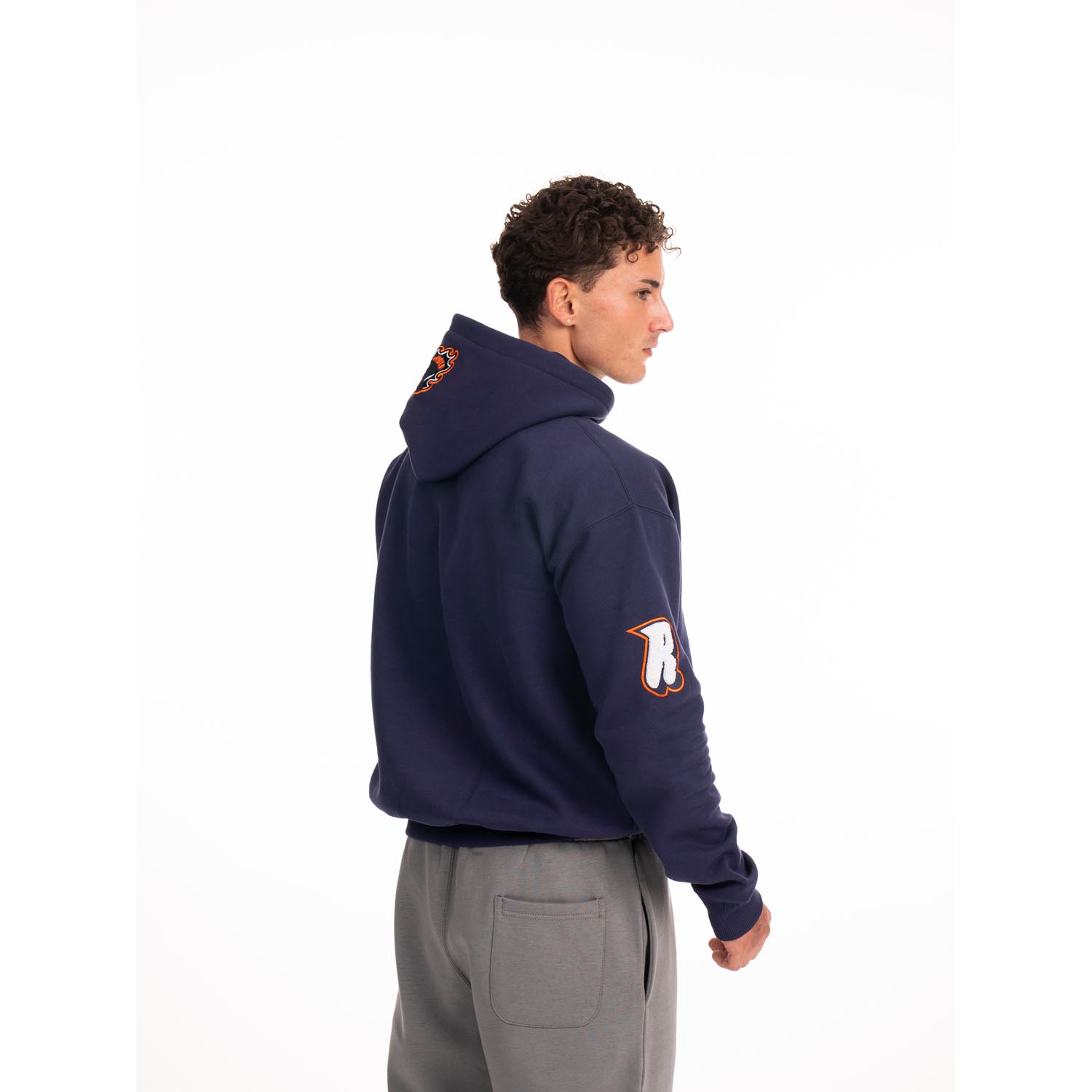 RINGLIFE Hoodie, College, blue, M
