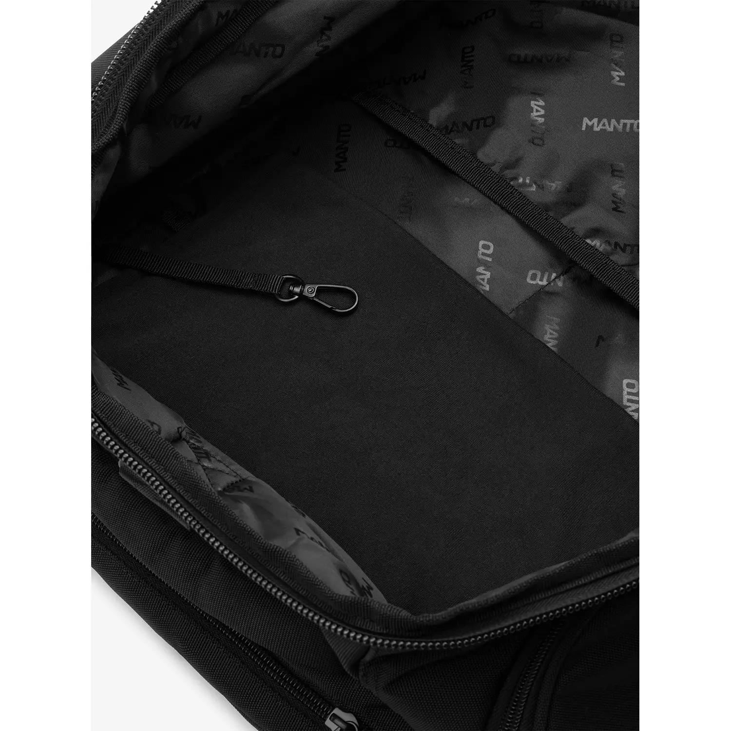 MANTO Rucksack, Circle XL, Convertible Reflectiv, black