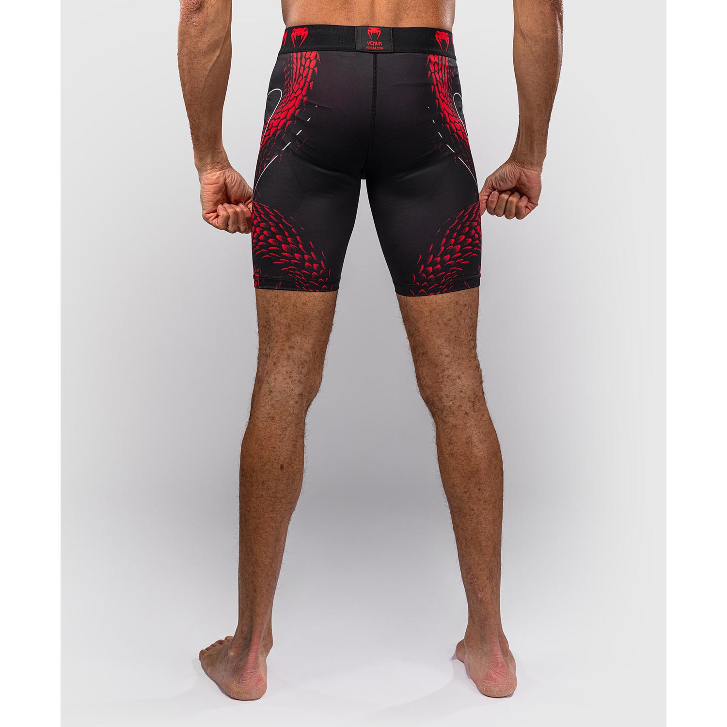 VENUM Compression Shorts, Matupa, black-red-silver, XXL