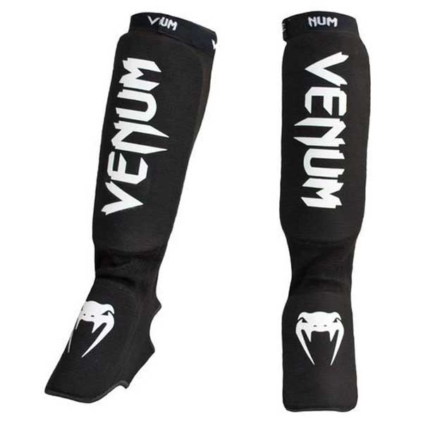 VENUM Shinguards, Instep Kontact, black-white, XL