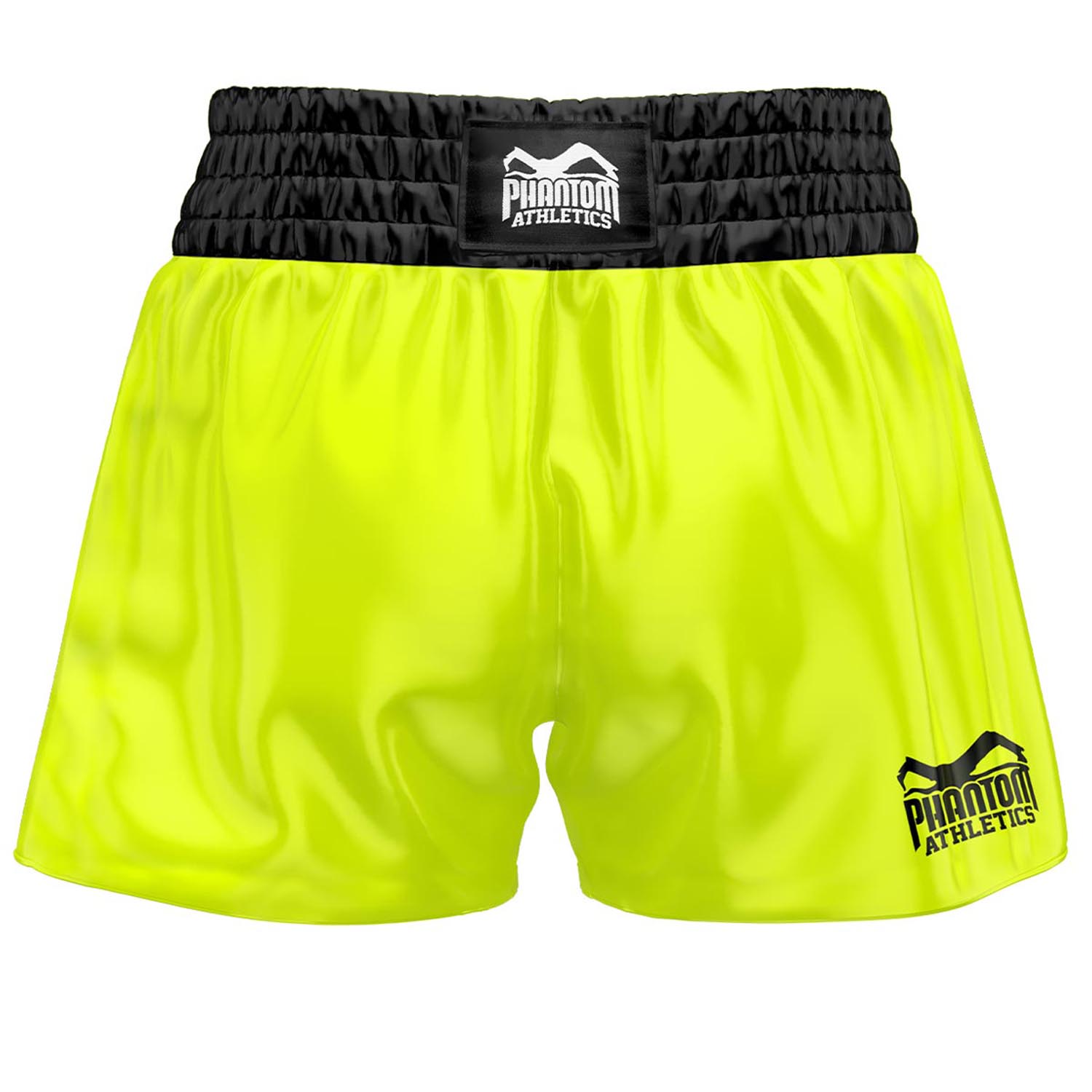 Phantom Athletics Muay Thai Shorts, Team, neongelb, M