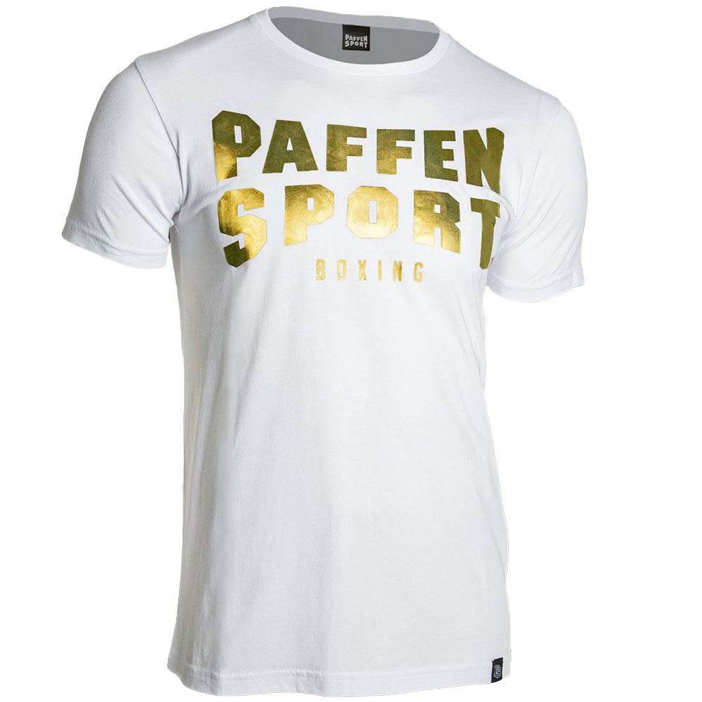 Paffen Sport T-Shirt, Glory, weiß-gold, S
