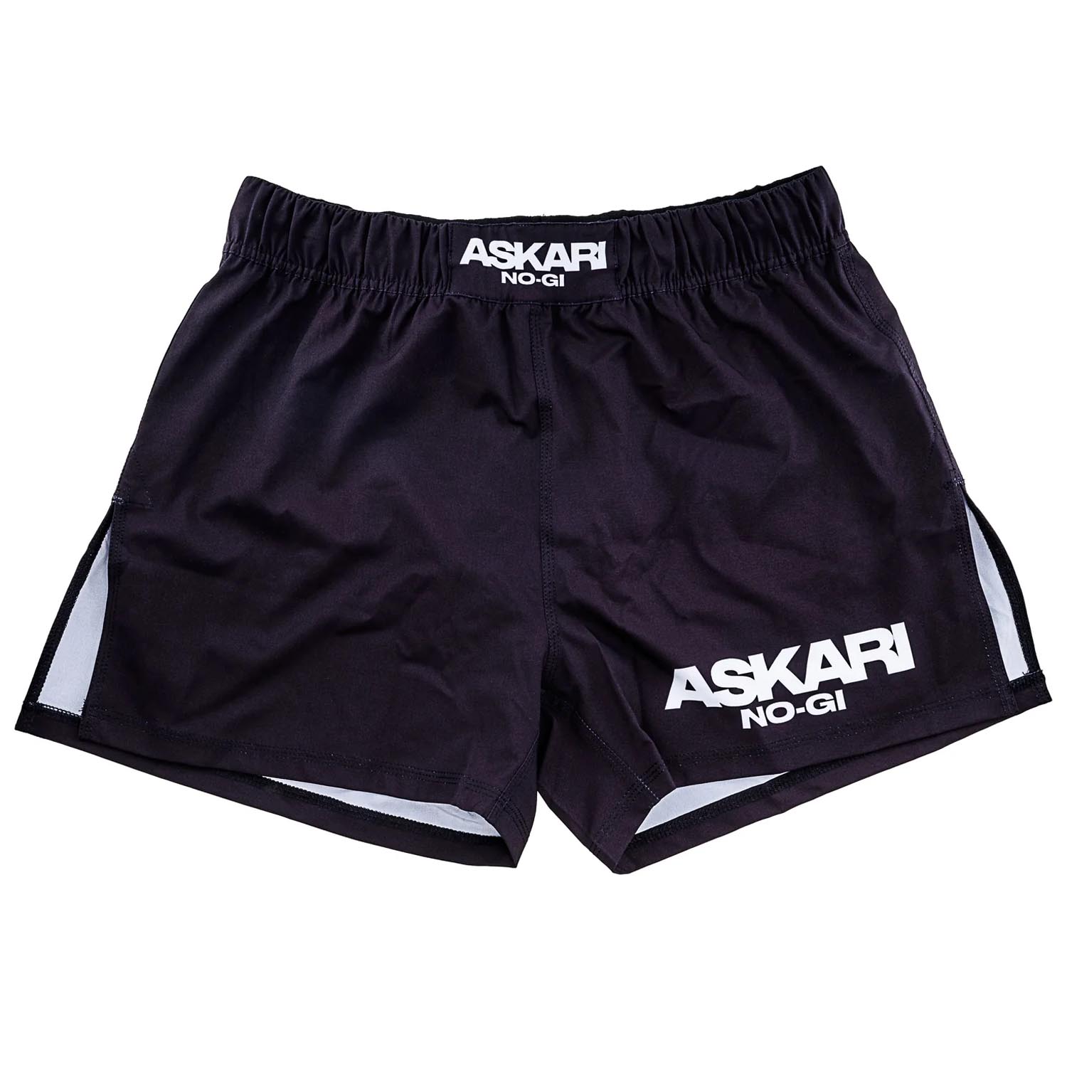 ASKARI MMA Fight Shorts, Matsaint No Gi, black-white, XXL