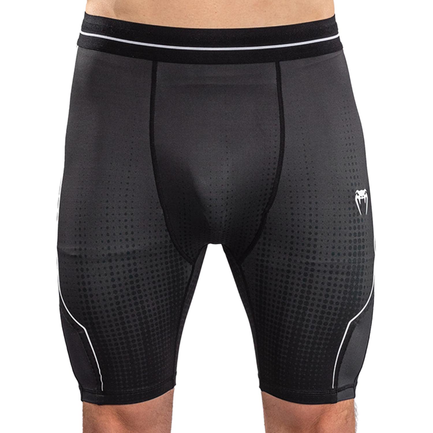 VENUM Compression Shorts, Stealth, black-white, M