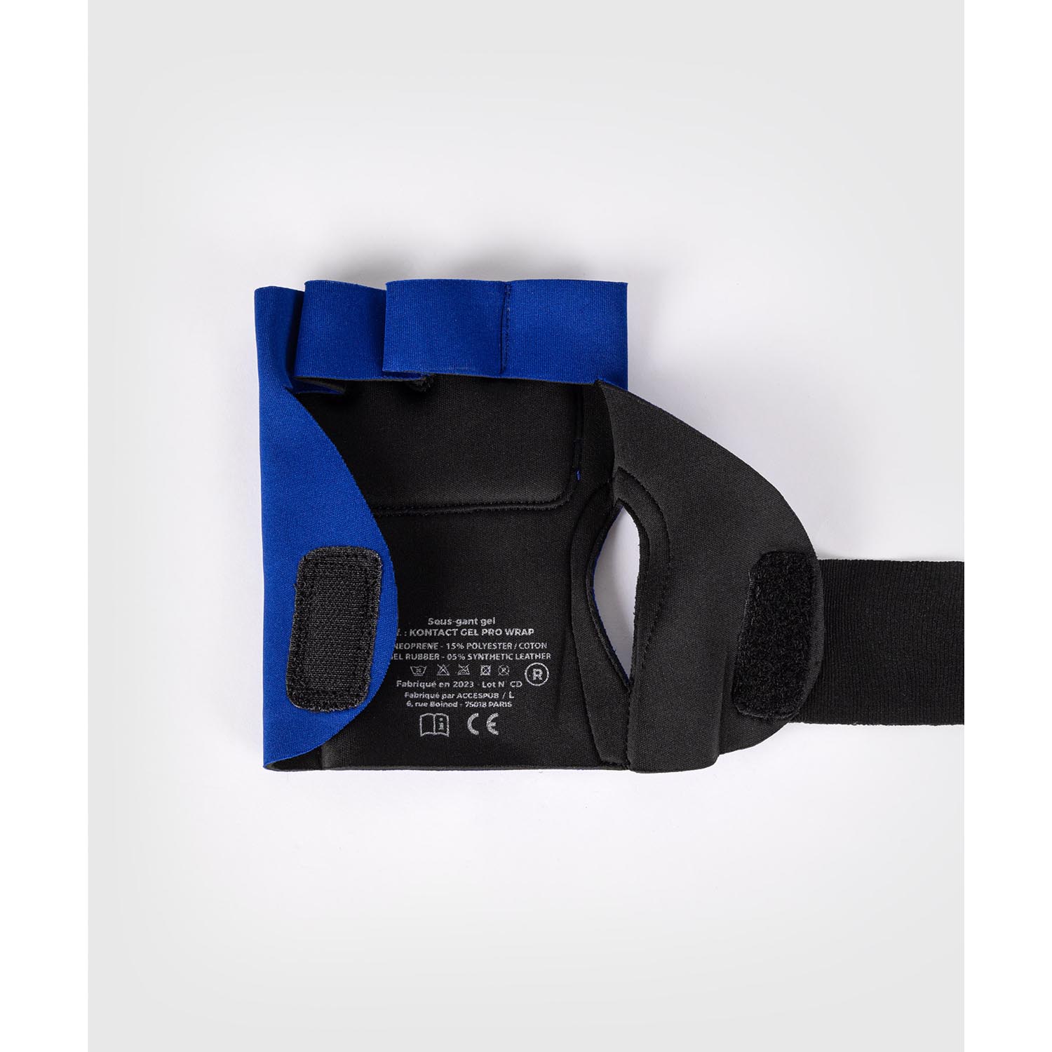 VENUM Gel Handwraps, Kontact, blue-silver, L