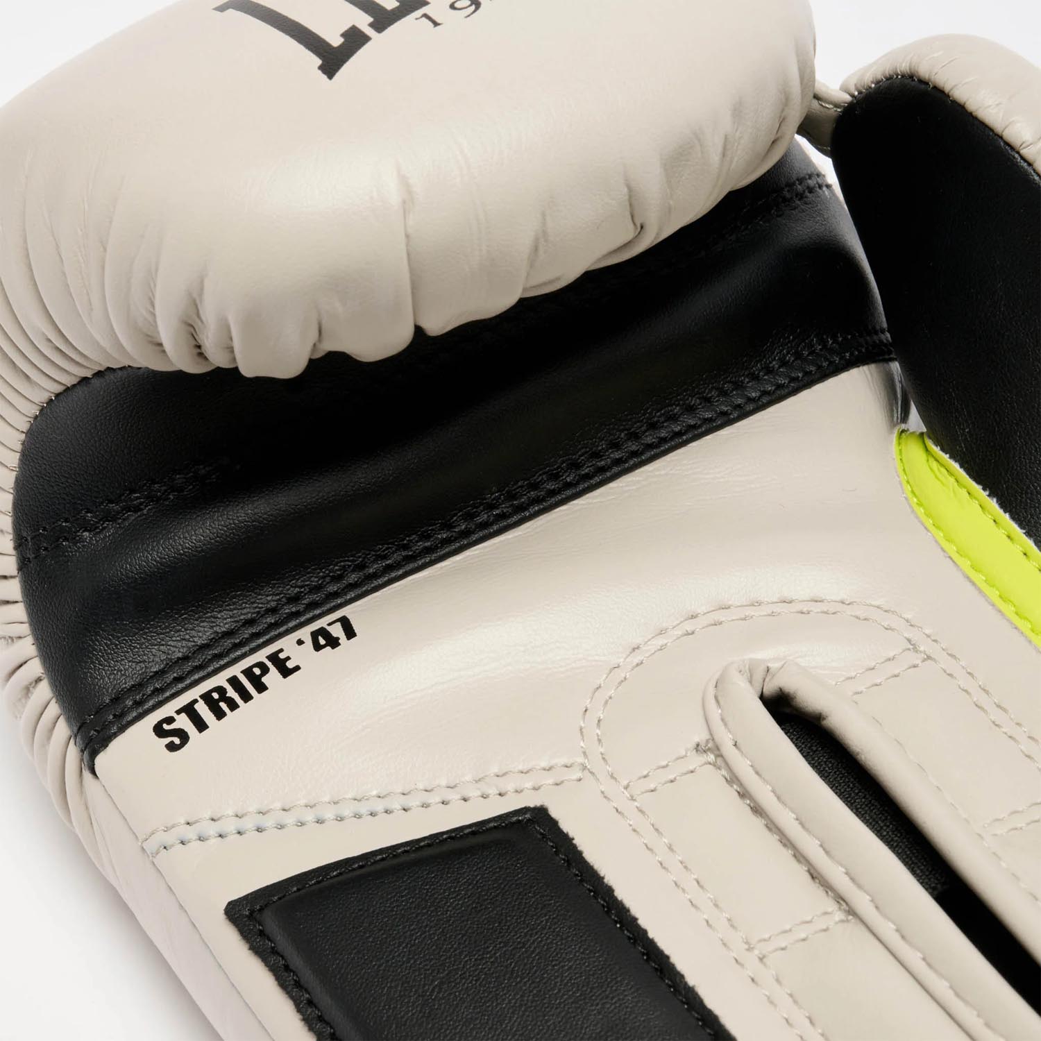 LEONE Boxing Gloves, Stripe'47, beige, 16 Oz