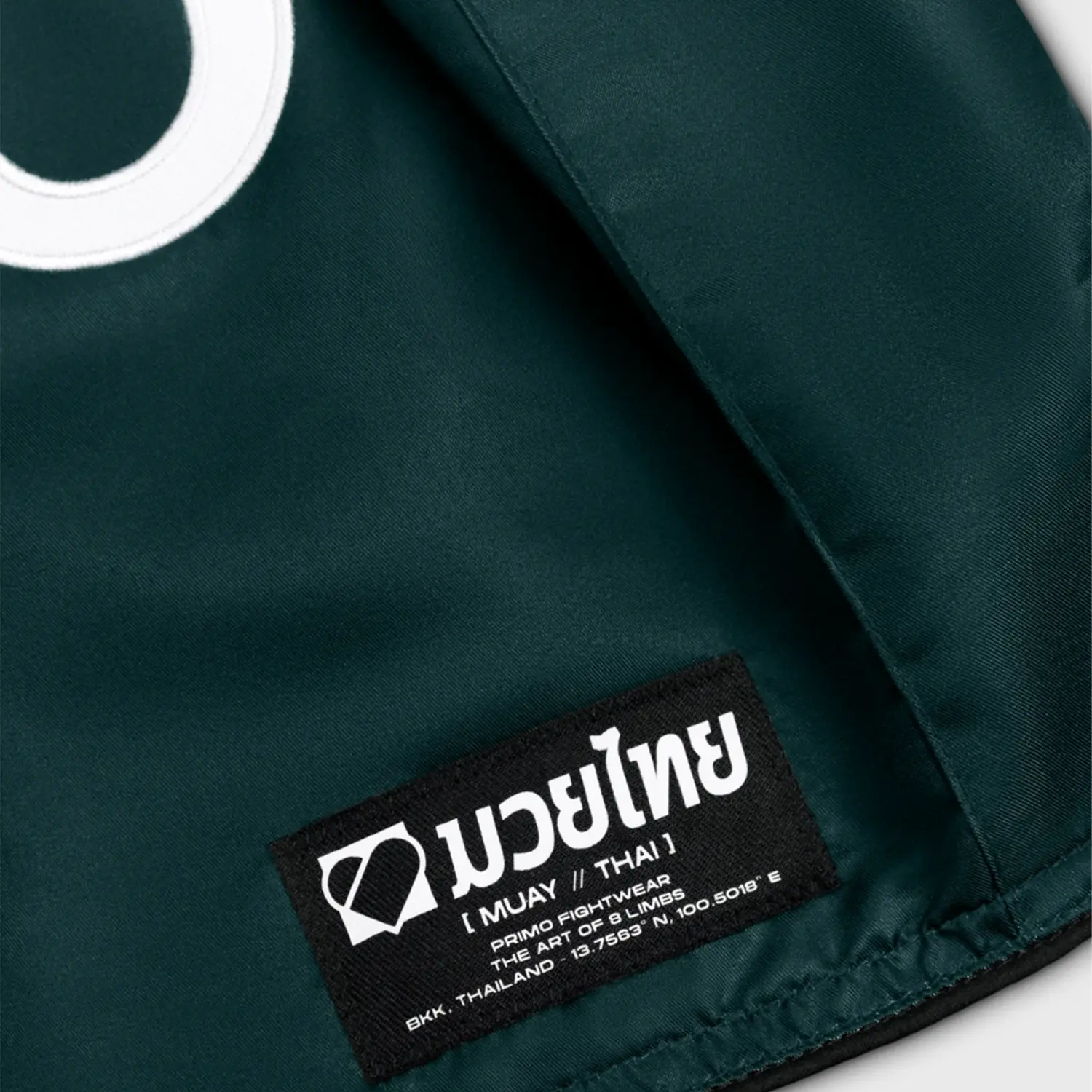 PRIMO Muay Thai Shorts, Mamba, green, XXL