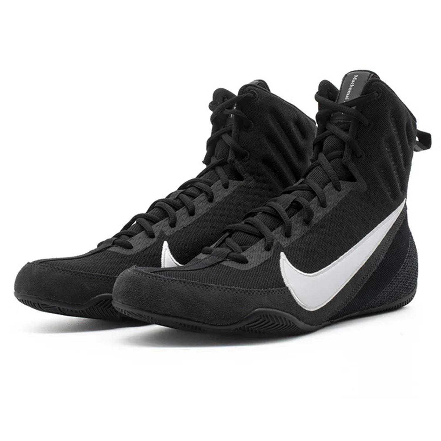 NIKE Boxing Shoes, Machomai 3, black-white, 42