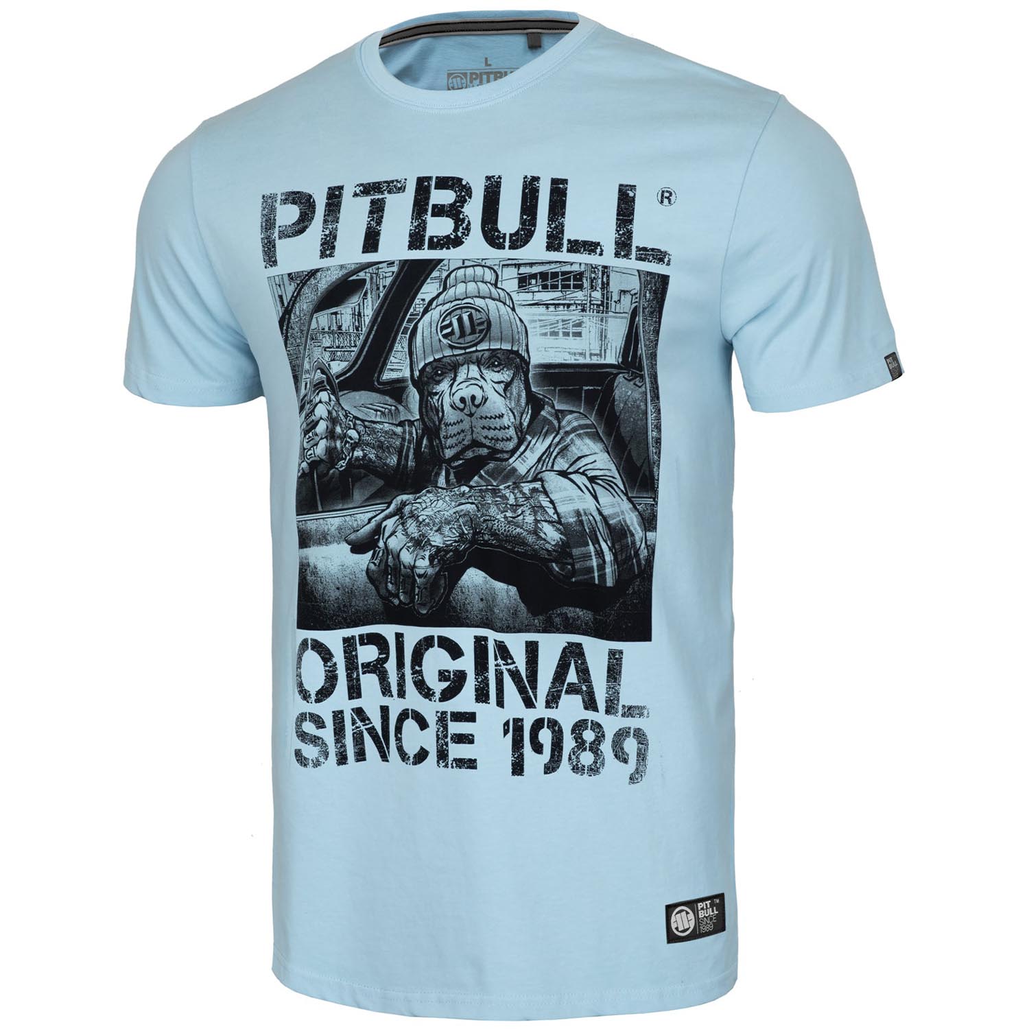 Pit Bull West Coast T-Shirt, Drive, hellblau