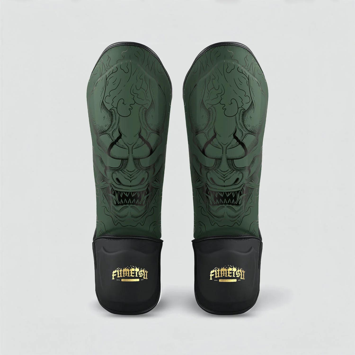 Fumetsu Shin Guards, Oni, khaki-gold, XL
