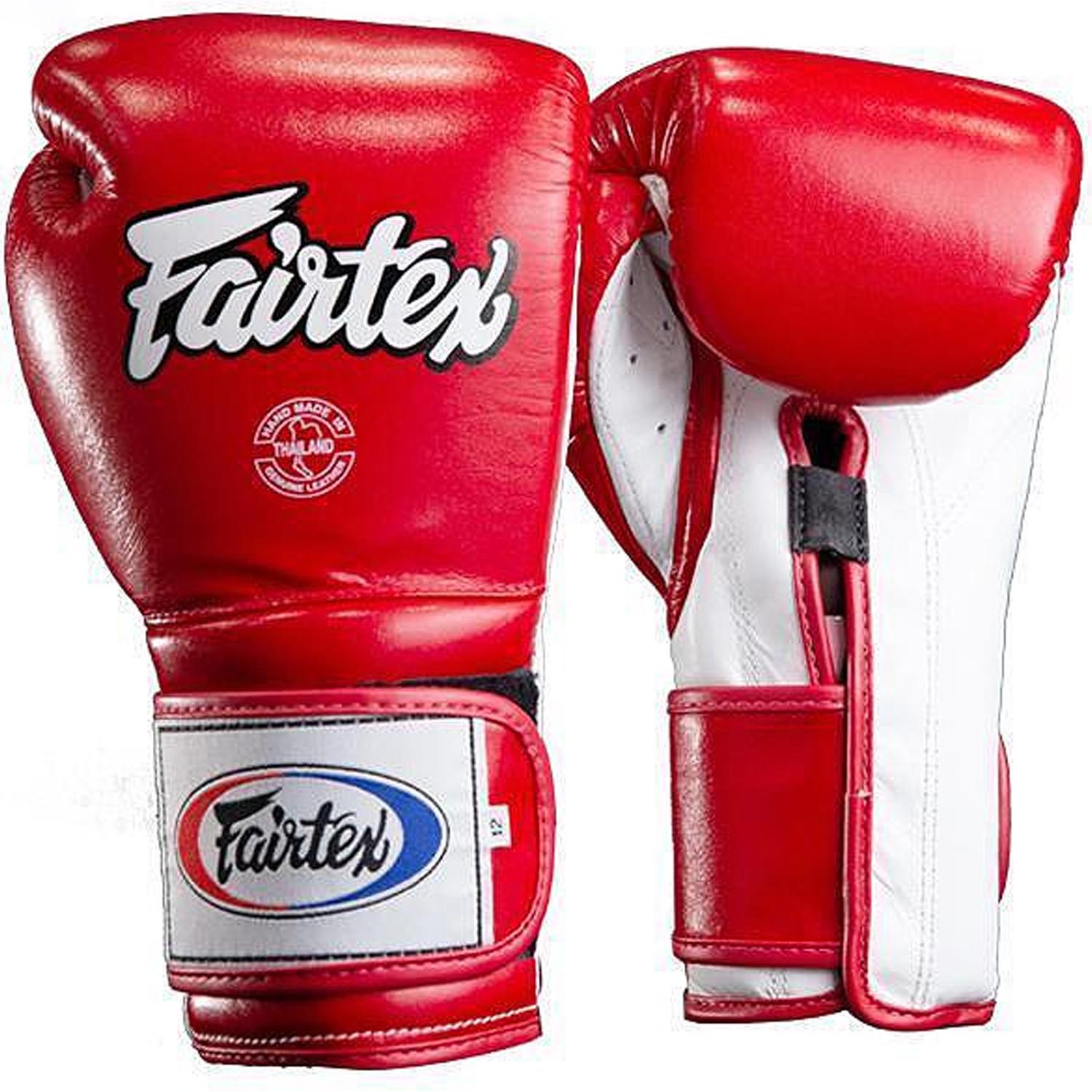 Fairtex Boxhandschuhe, BGV9, Mexican Style, rot-weiß,