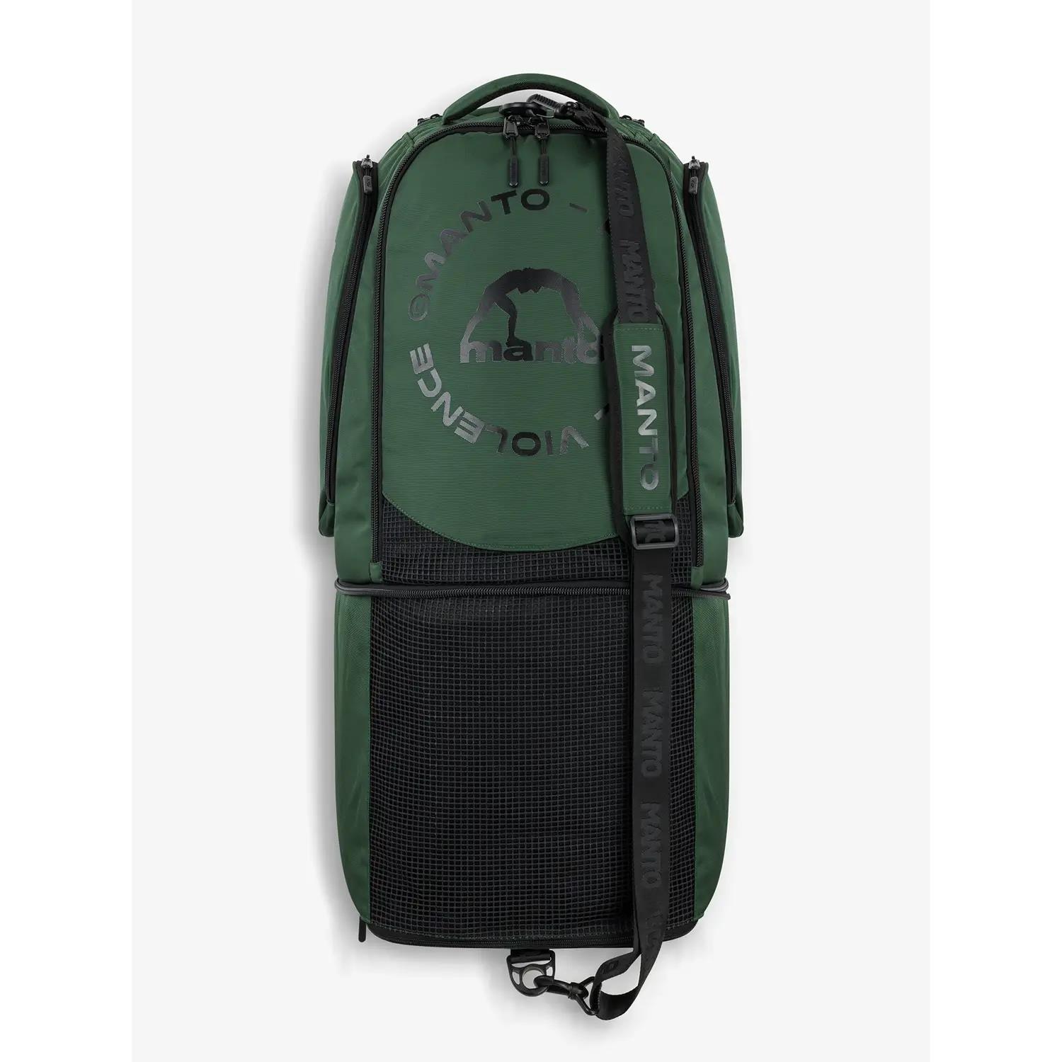 MANTO Rucksack, Circle XL, Convertible, green
