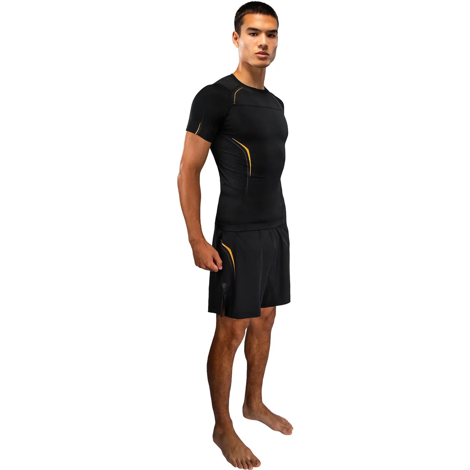 VENUM Rashguard, S/S, G-Core, black-gold, XXL