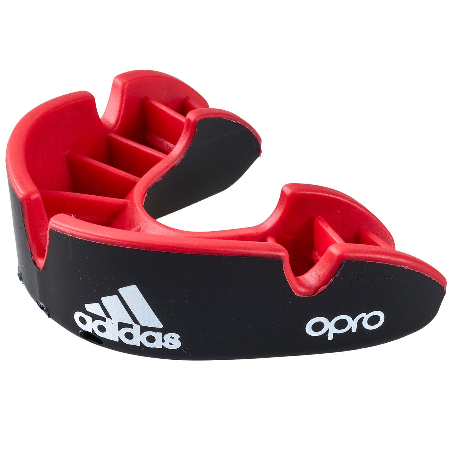 adidas Mundschutz, Opro Silver ADIBP32, schwarz-rot