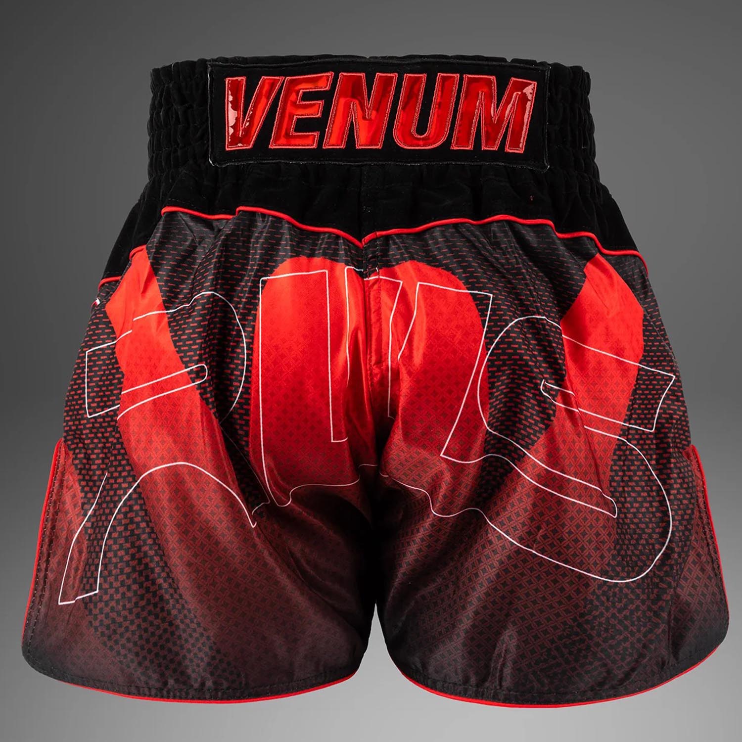 VENUM Muay Thai Shorts RWS 2.0, black-red, M
