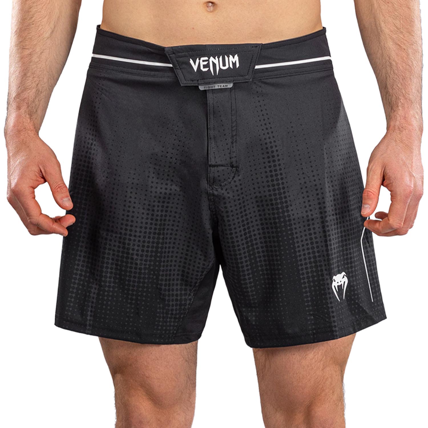 VENUM MMA Fight Shorts, Stealth, black-white, S