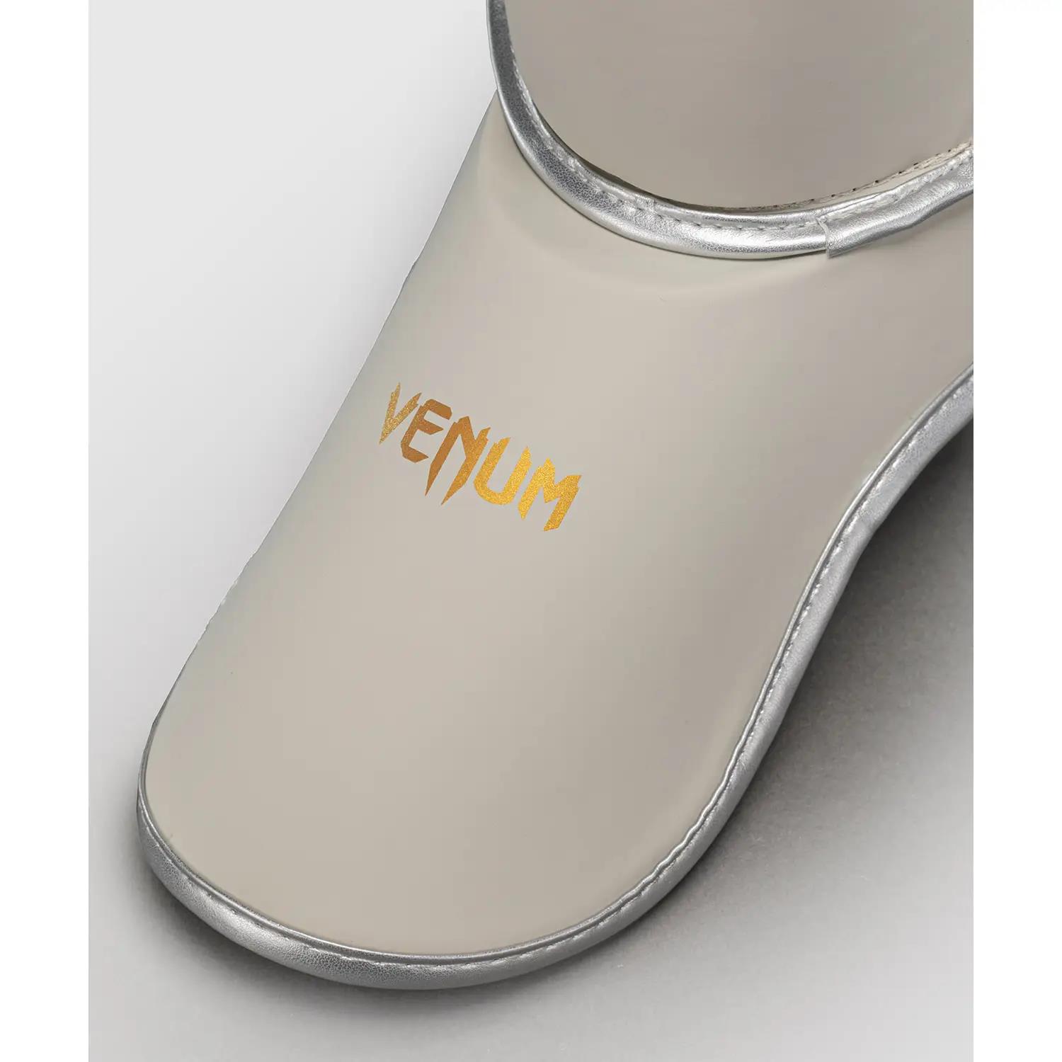 VENUM Shin Guard, Contender, 1.5, ivory-gold, M