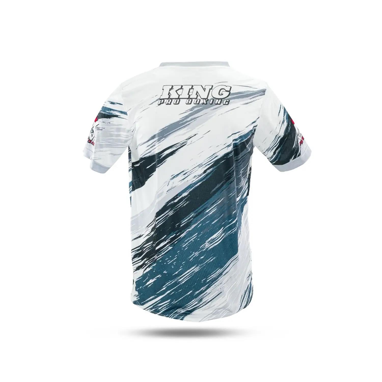 KING PRO BOXING Functional T-Shirt, Storm 2, white-grey, XXL