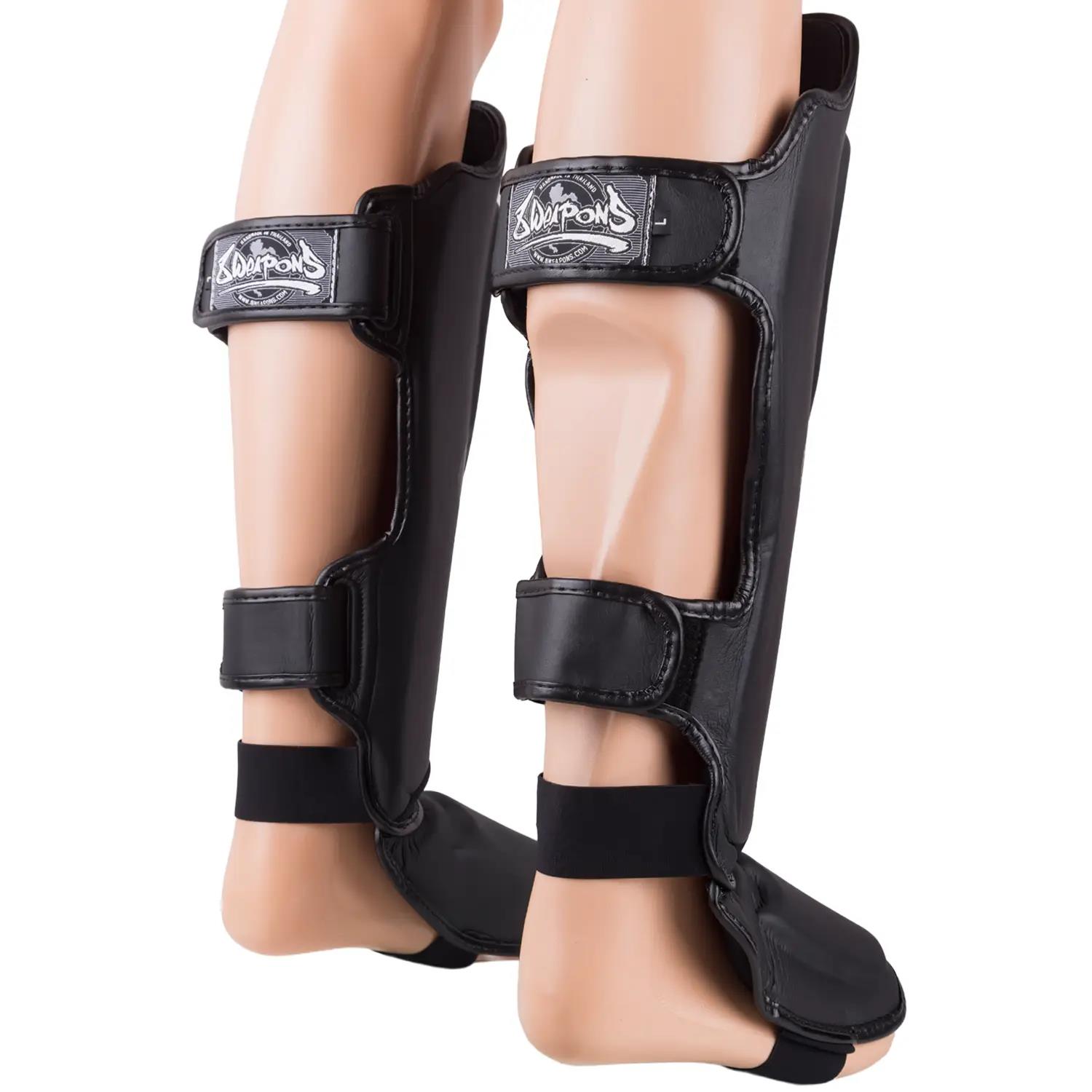 8 WEAPONS Shin Guards, BIG 8 Premium, black-black, XL
