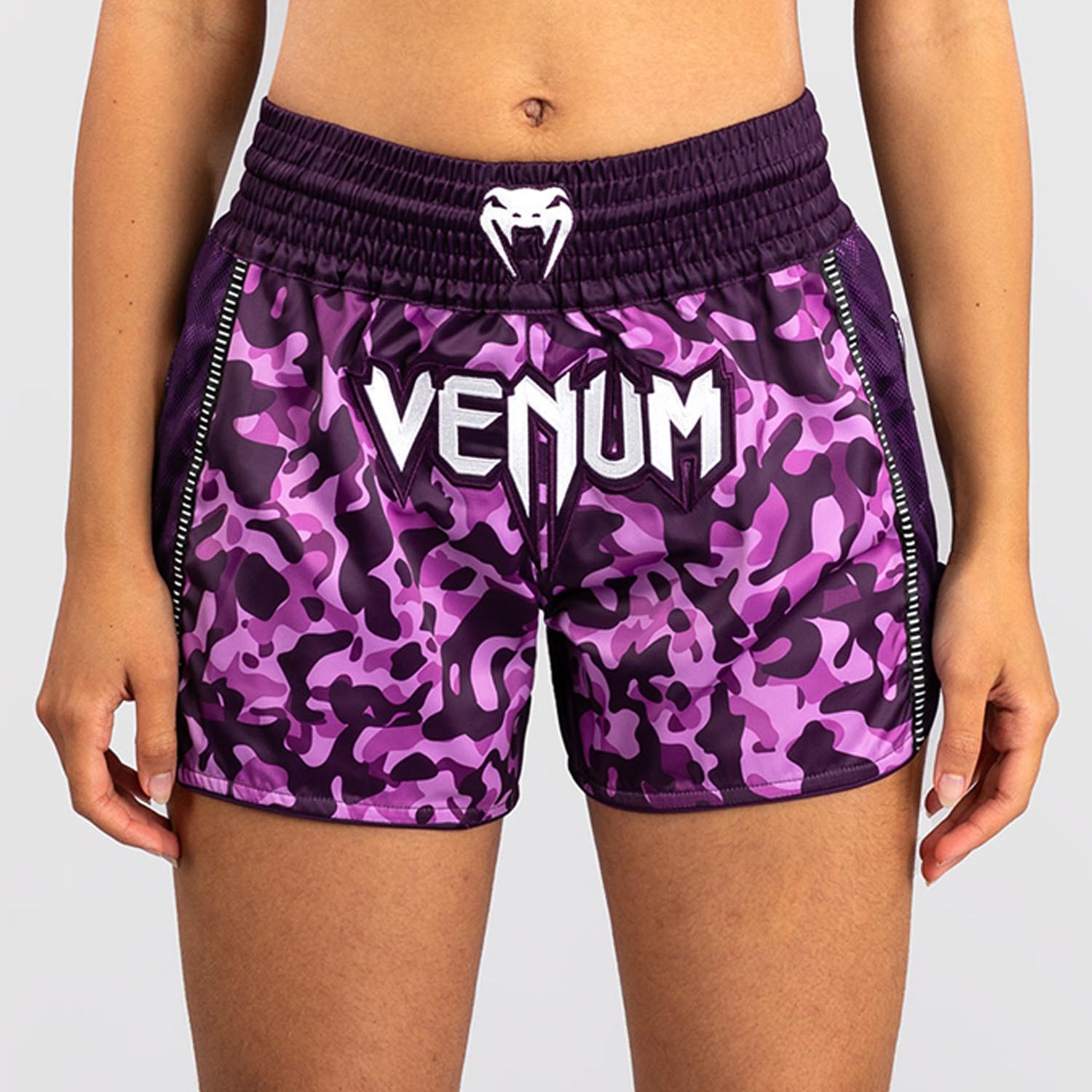 VENUM Muay Thai Shorts, Women, Iris, purple-pink, XL