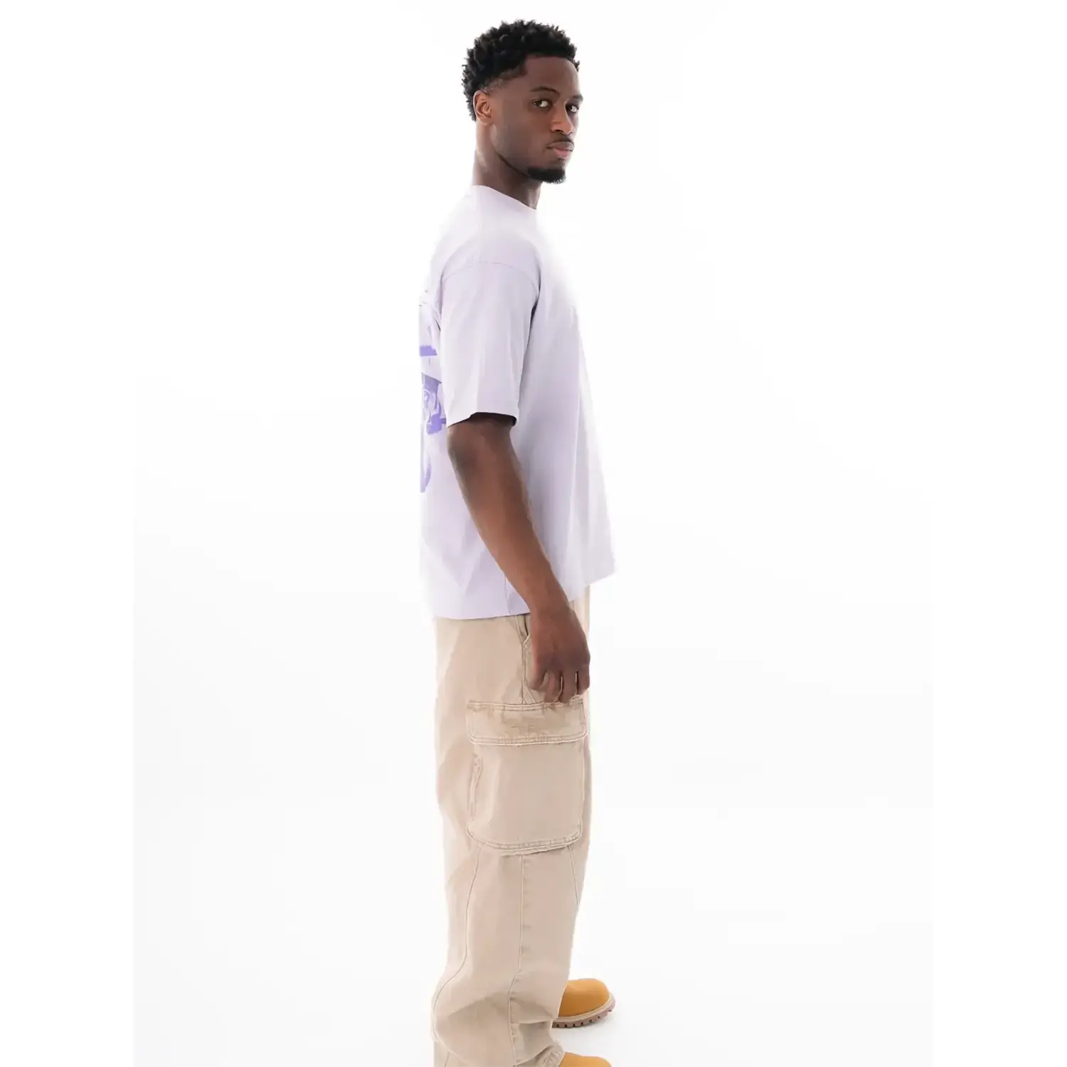 RINGLIFE T-Shirt, Oversized, Serpent, lavender, XXXL