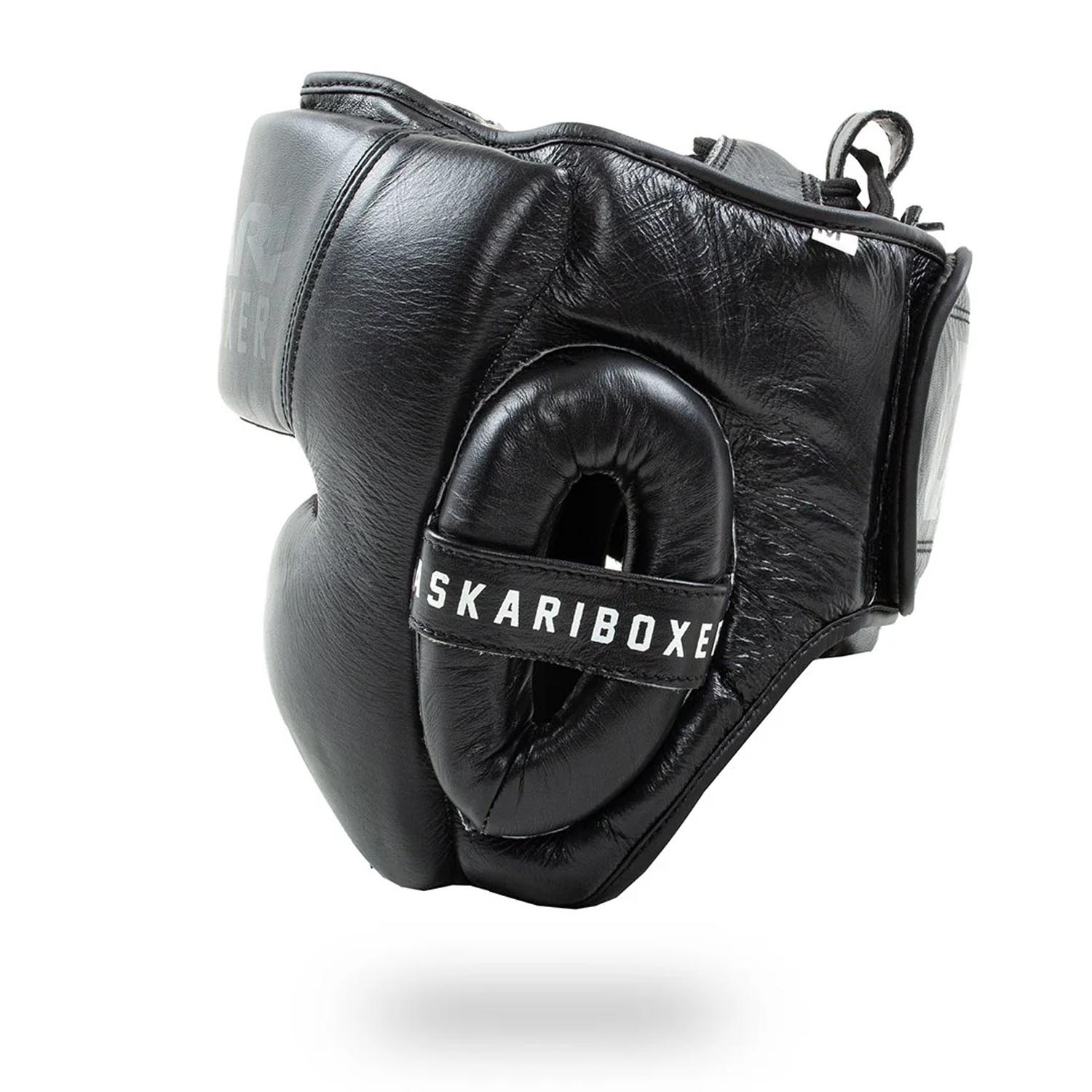 ASKARI Headguard, Boxer, black, XL