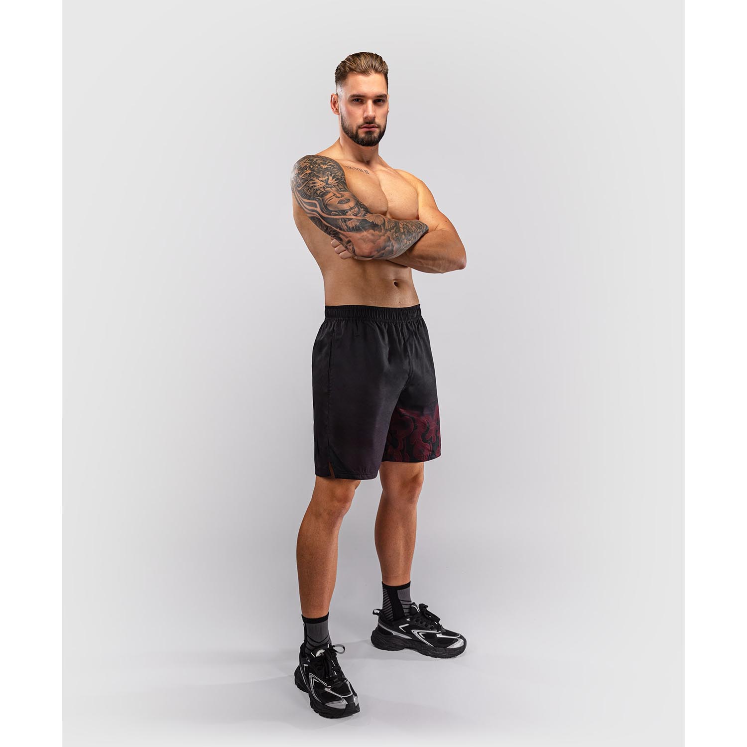 VENUM Training Shorts, Spectre, black-red, XXL