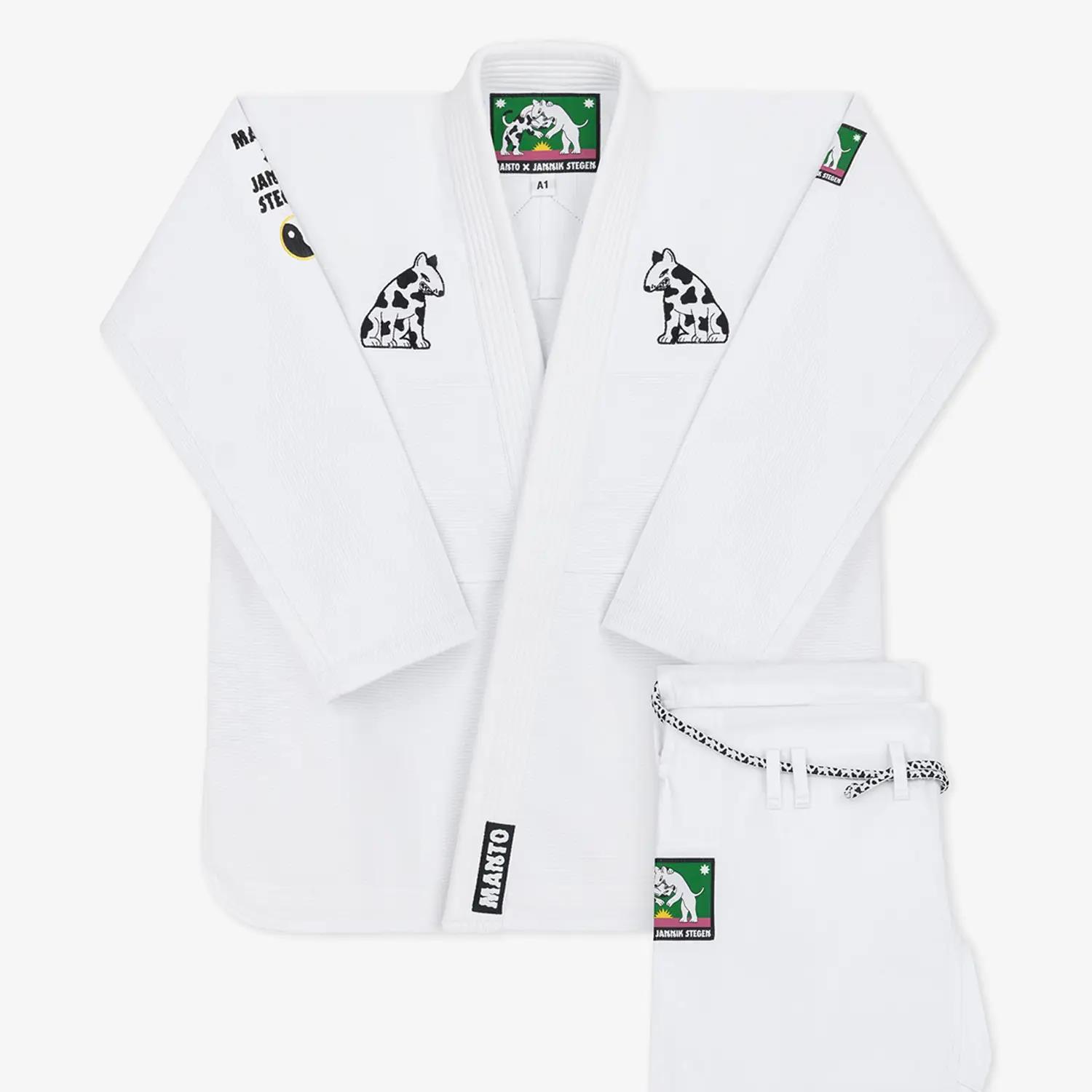 MANTO BJJ GI, Dogs, white, A4