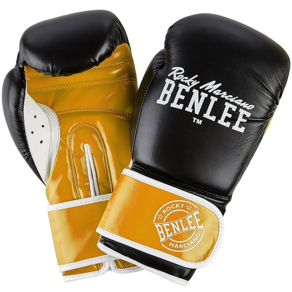 BENLEE Boxing Gloves, Carlos, black-gold, 12 Oz