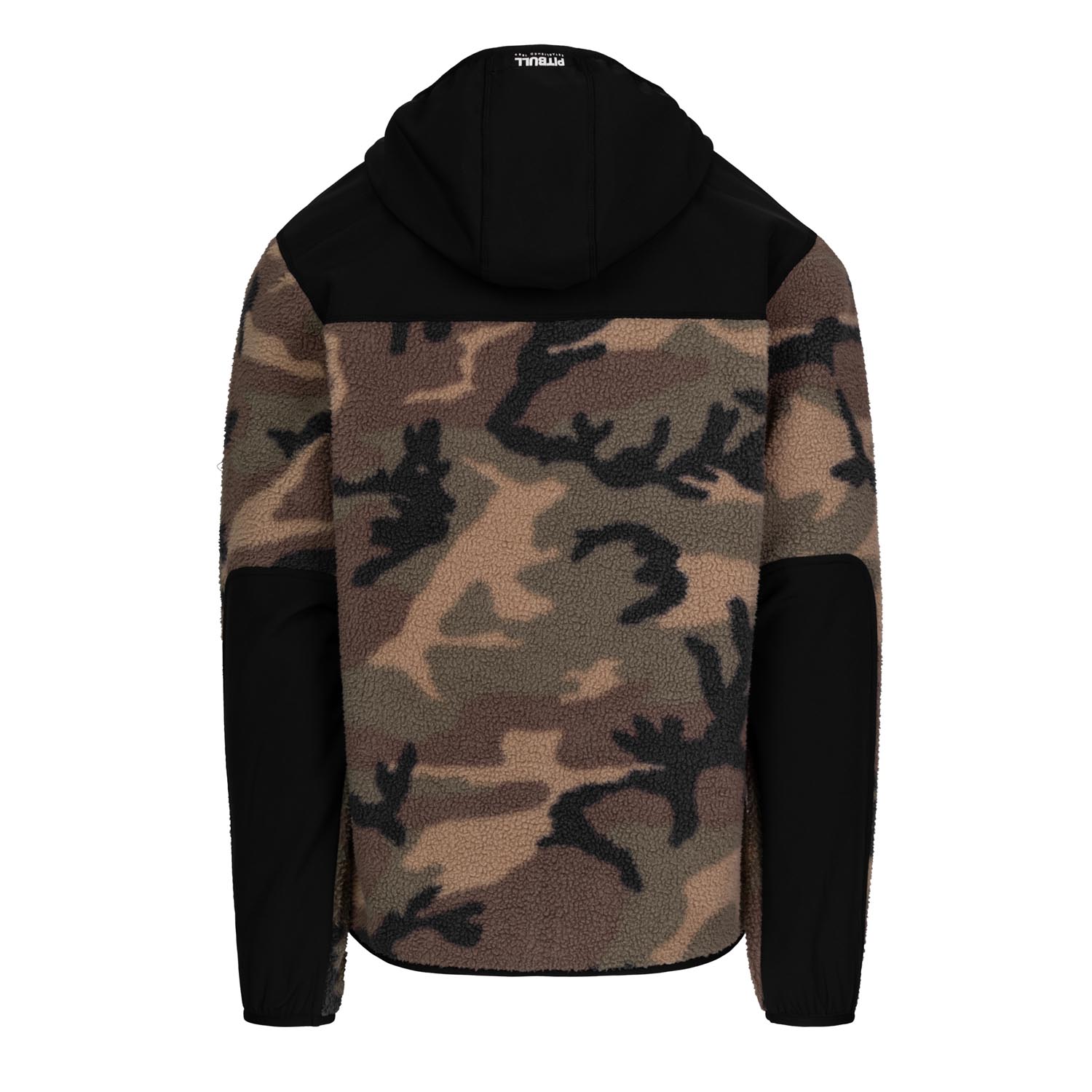 Pit Bull West Coast Zip Hoody, Fleece Joyner, camo-brown, XXL