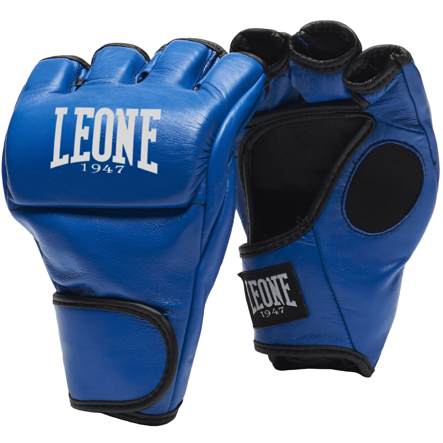 LEONE MMA Boxing Gloves, Contest, GP115, blue, M