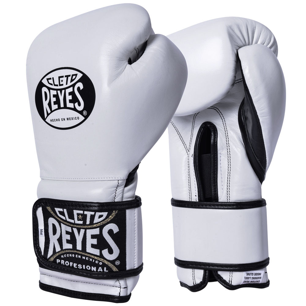 Cleto Reyes Boxhandschuhe, Klett Sparring, weiß