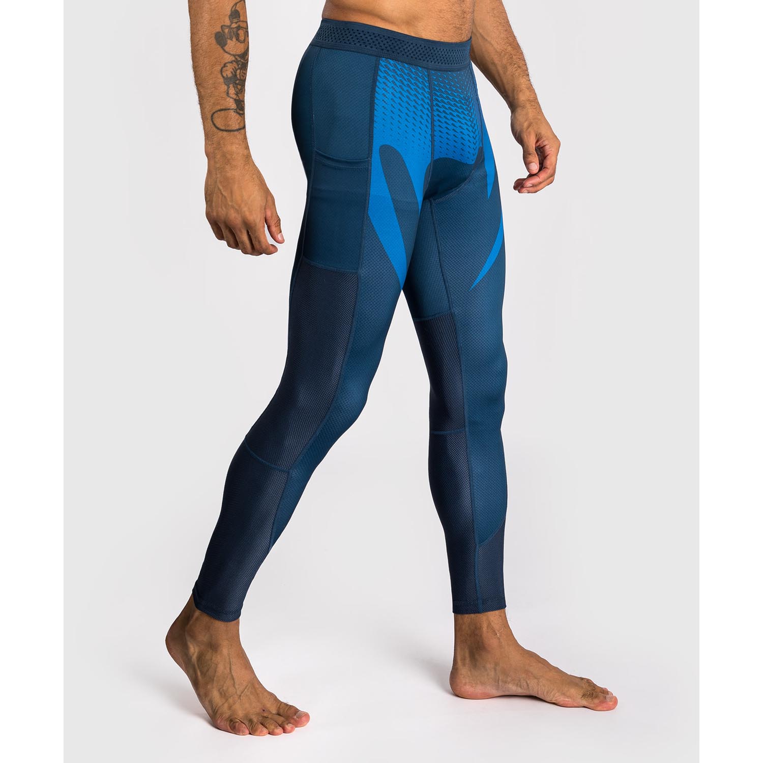 VENUM Compression Pants, No Gi, blue, XXL
