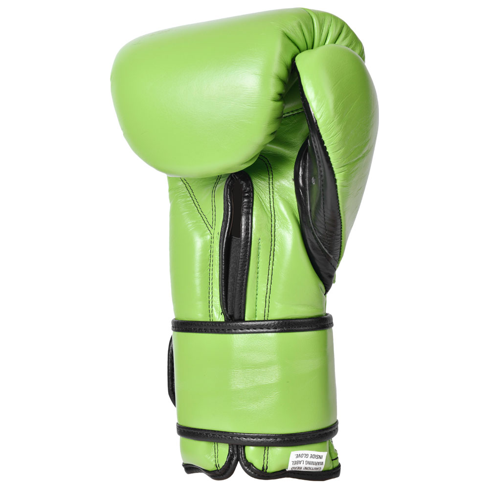 Cleto Reyes Boxing Gloves, Velcro Sparring, green, 14 Oz