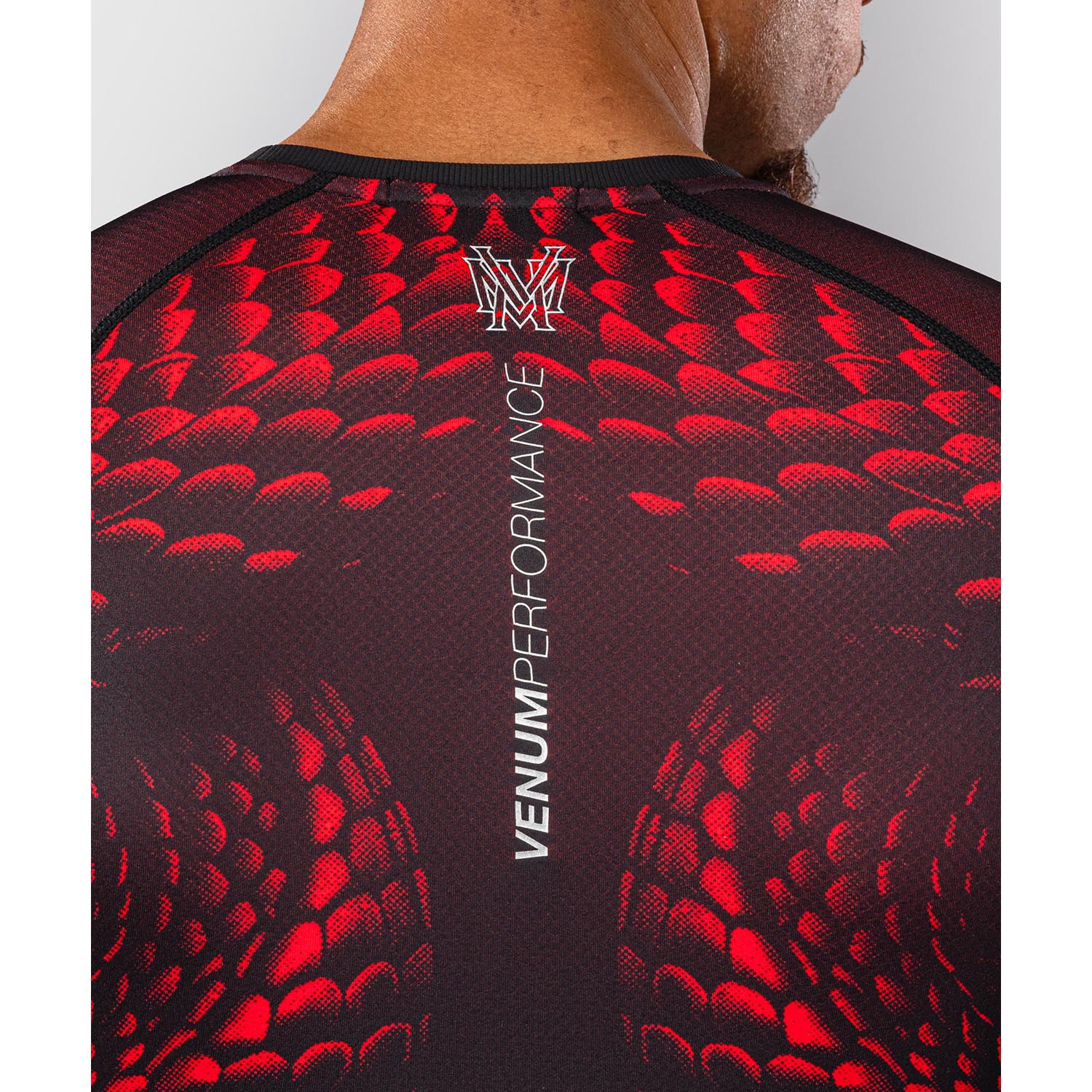 VENUM Rashguard, L/S, Matupa, black-red-silver, M