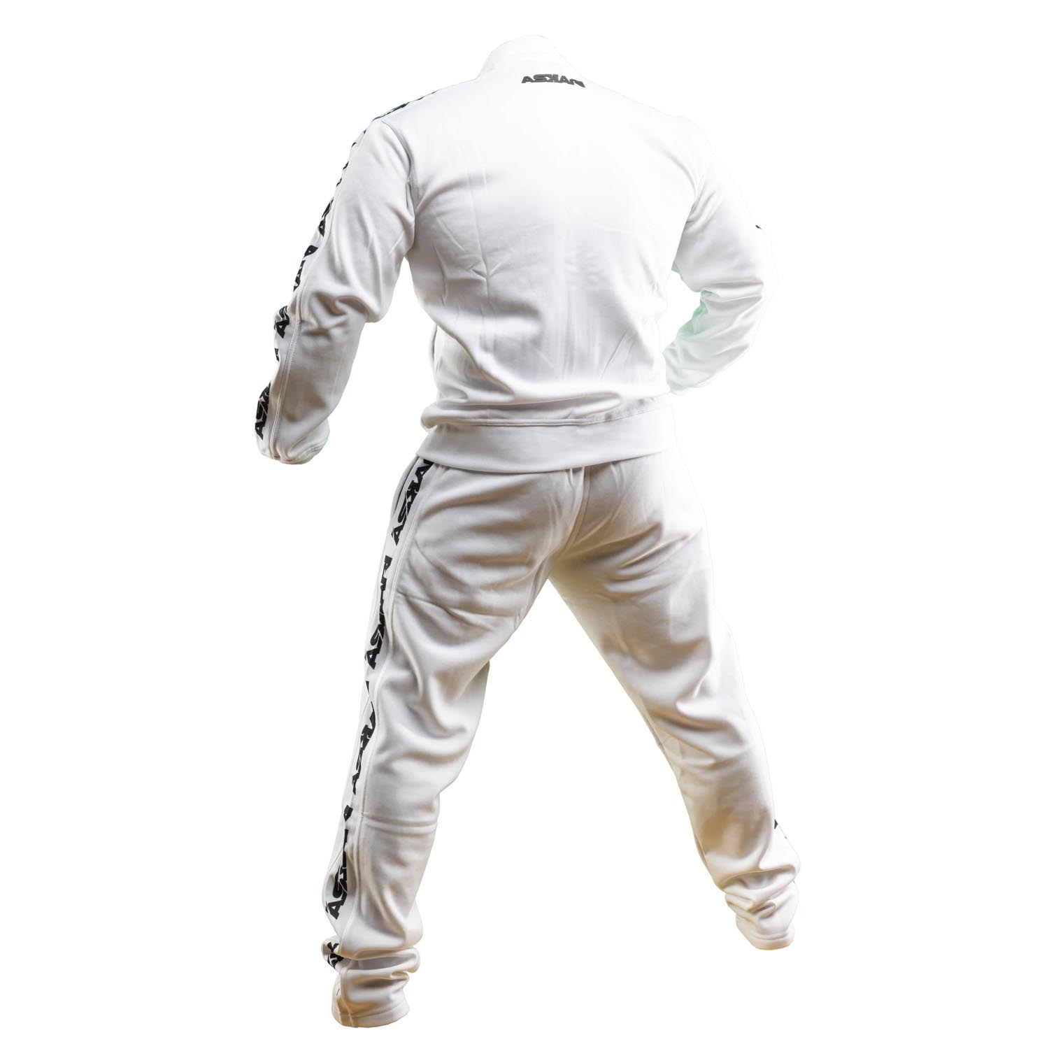 ASKARI Tracksuit, Ragnar, white-black, XXL