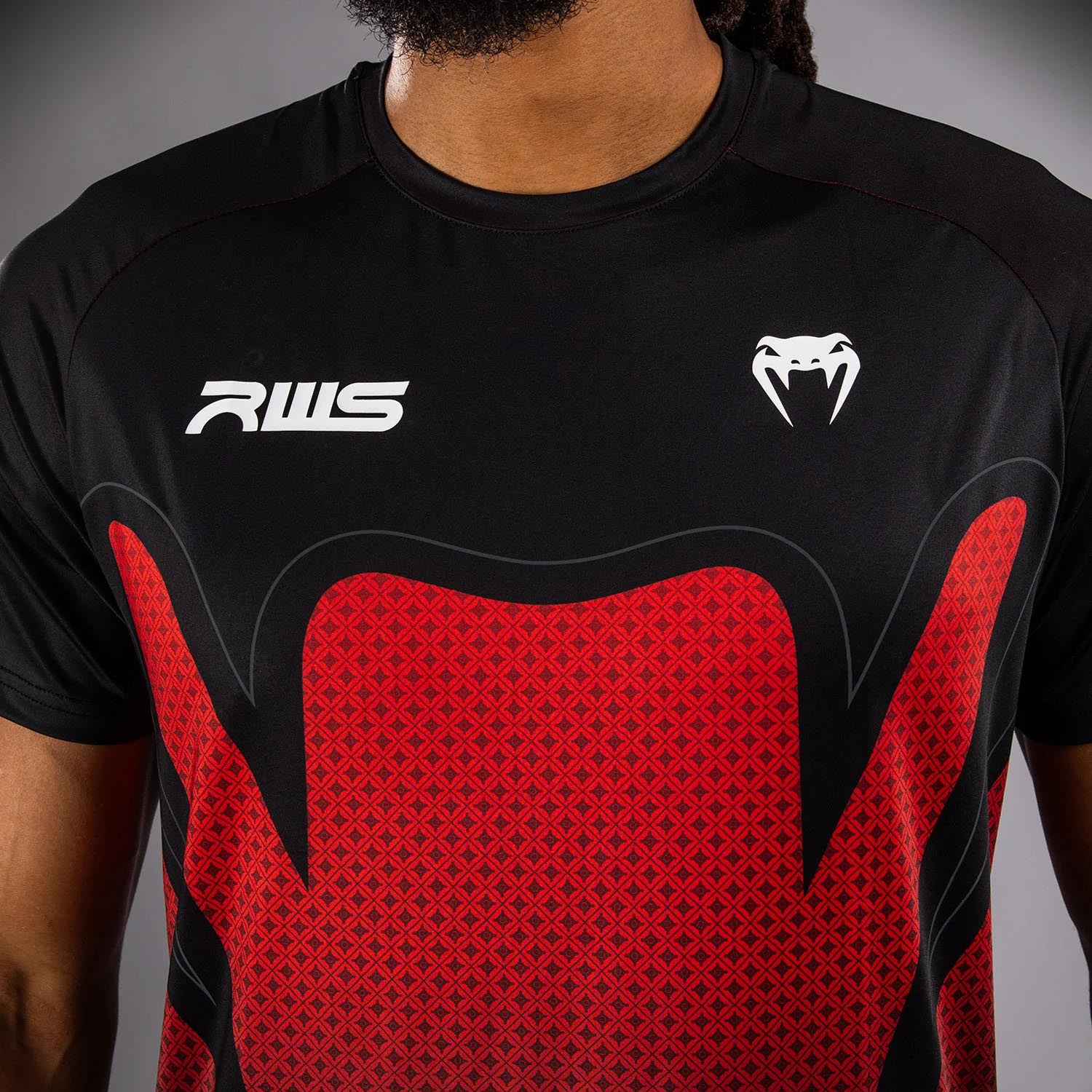 VENUM Dry Tech T-Shirt, RWS 2.0, black-red, L