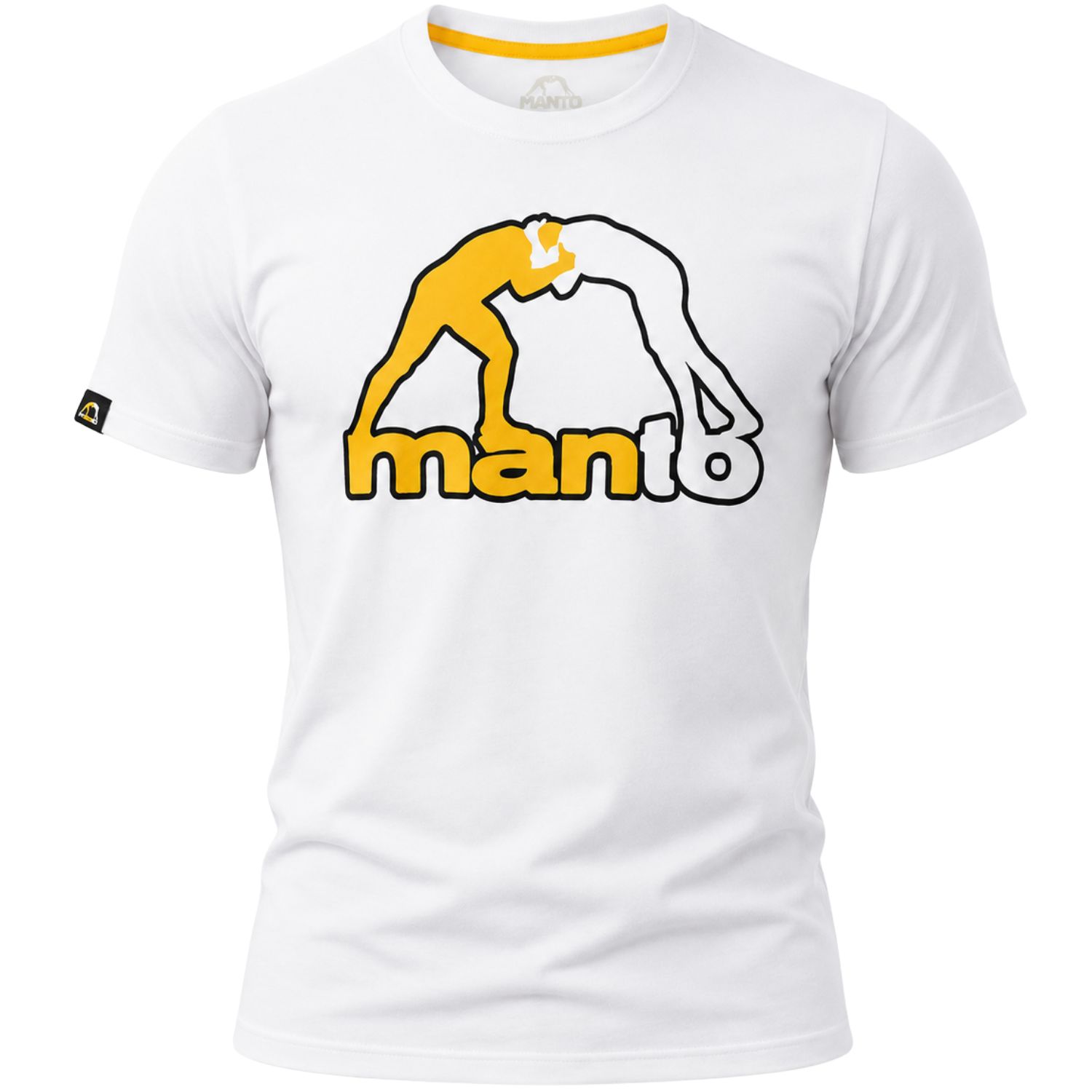 MANTO T-Shirt, Logo, white, M