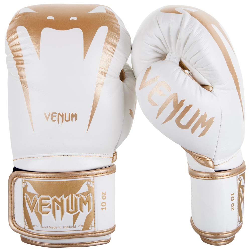 VENUM Boxing Gloves, Giant, 3.0, white-gold, 12 Oz