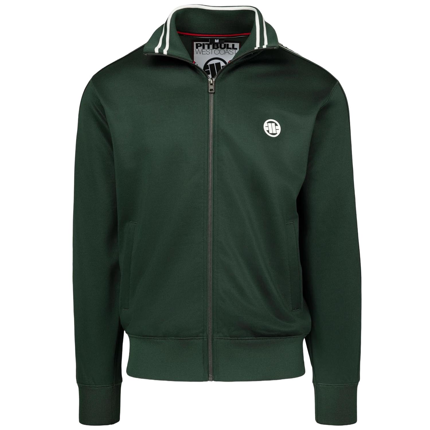 Pit Bull West Coast Training Jacket, Tape Logo, green, S