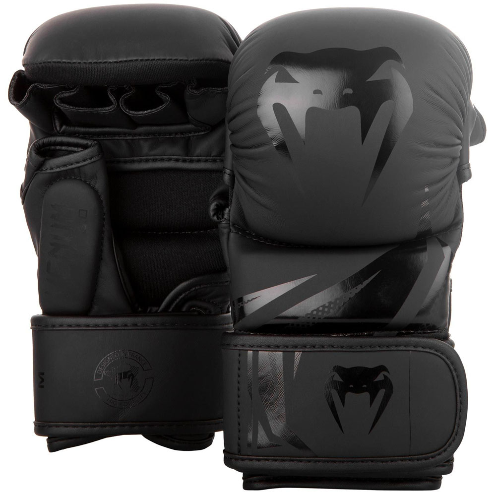 VENUM MMA Sparring Gloves, Challenger 3.0, blk-blk, S