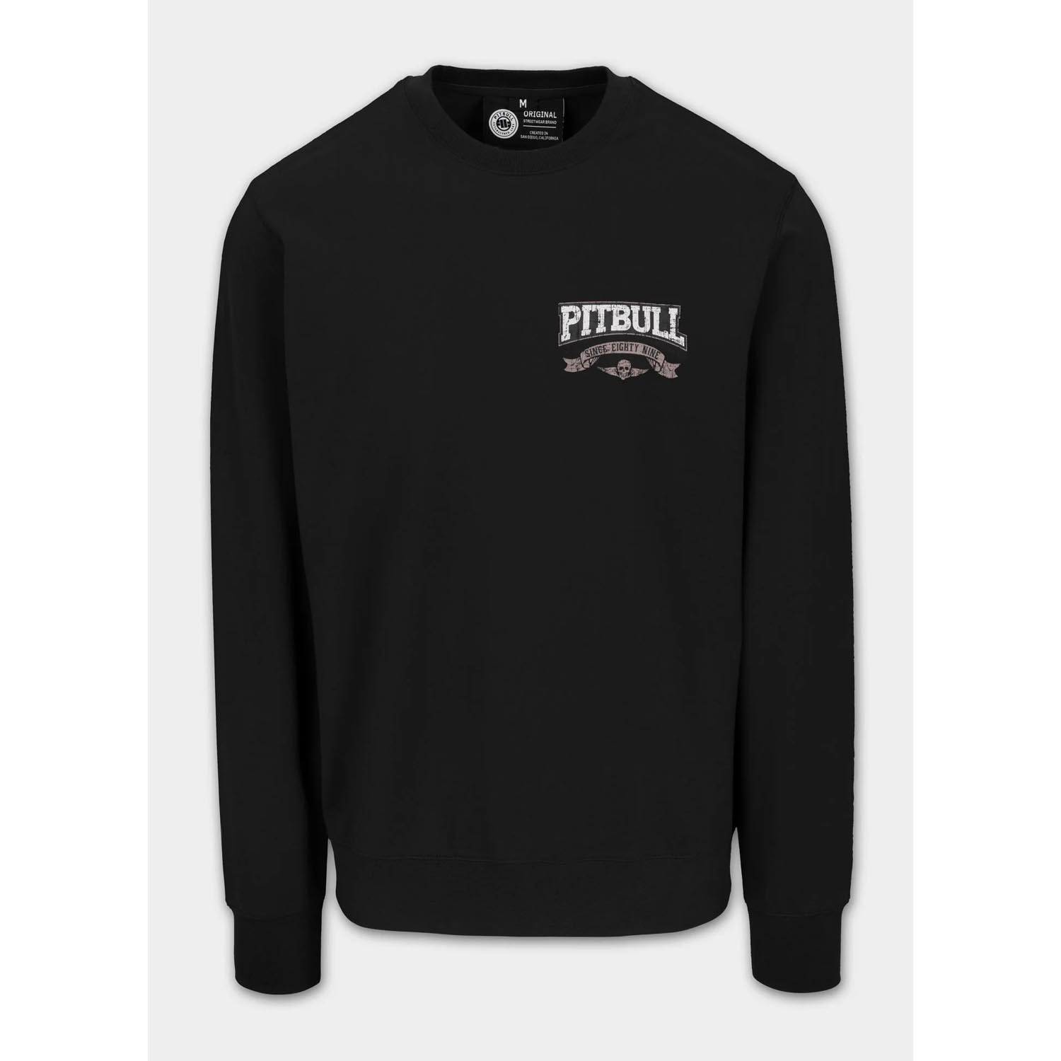 Pit Bull West Coast Pullover, Troublemaker, black, XXXL